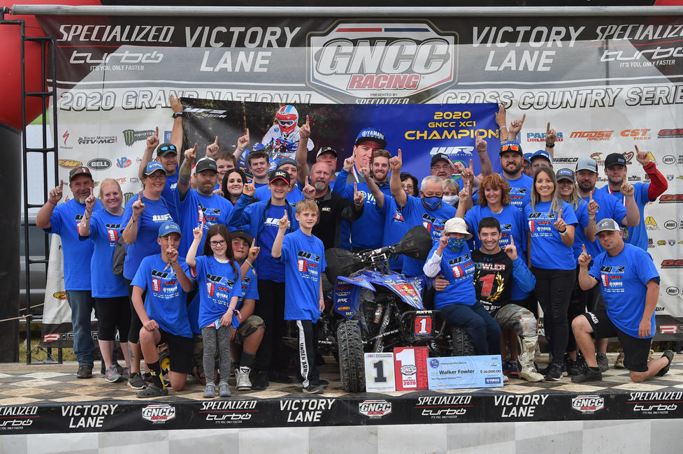 Celebrating their sixth National Championship. Photo: Ken Hill