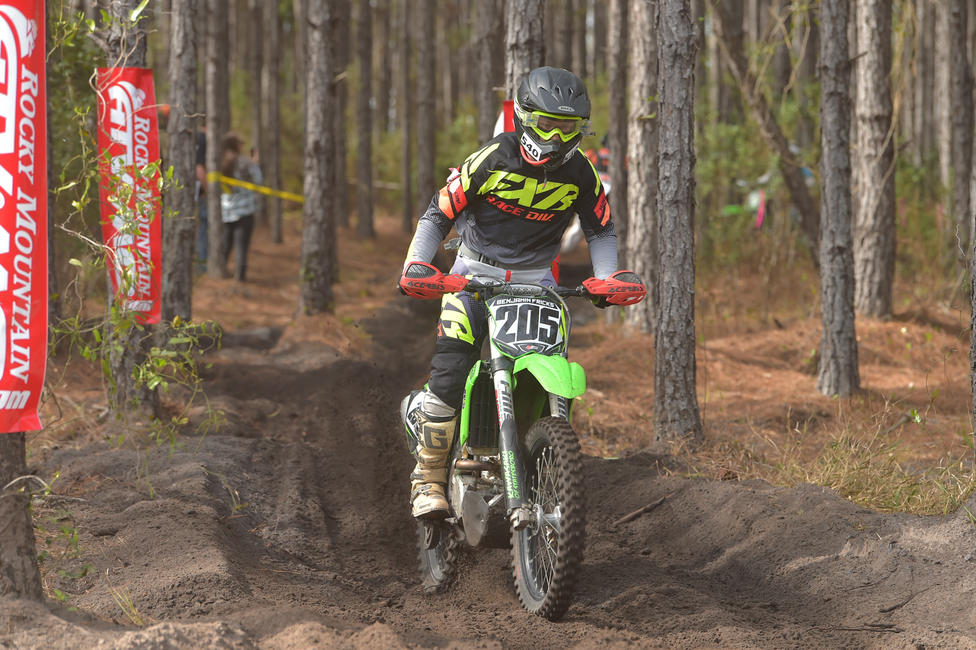 Even with juggling school and a full-time work schedule, Ben managed to compete in a full season of GNCC Racing.