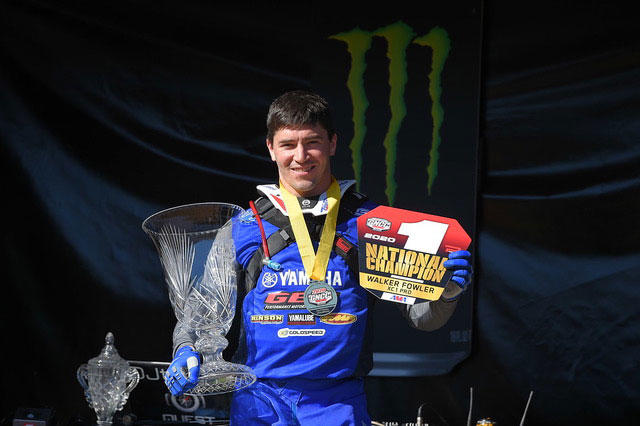 Walker Fowler was recognized at the event for his sixth AMA GNCC ATV championship after taking part in a virtual annual awards ceremony last December. Photo: Ken Hill