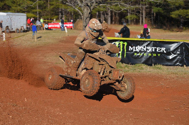 It’s clear that Walker Fowler has his eyes on claiming his seventh AMA championship after his come-from-behind performance at the opening GNCC round. Photo: Ken Hill