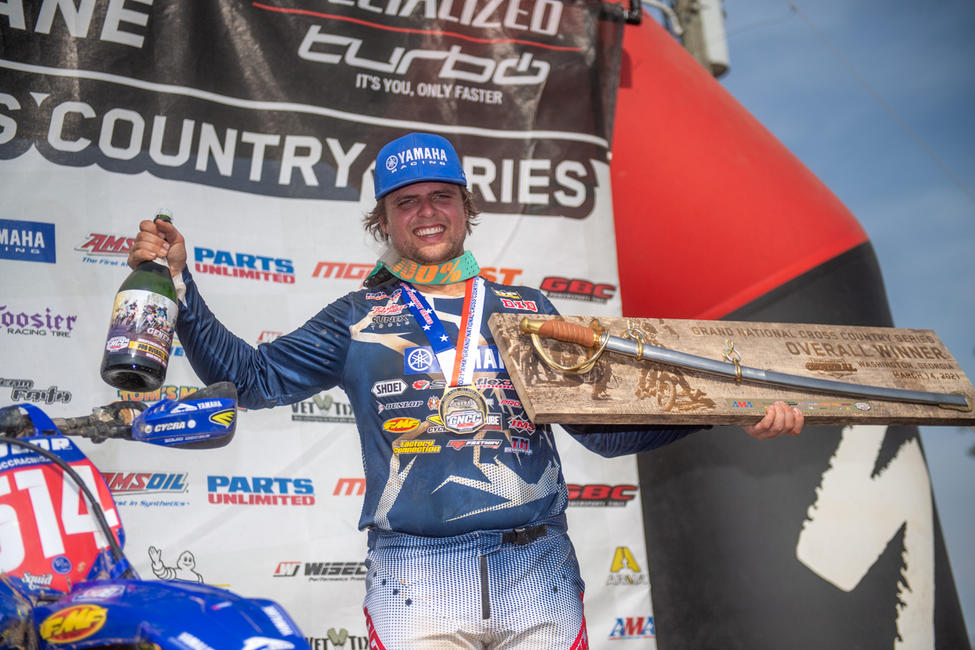 Baylor earned The General GNCC overall win. Photo: Shan Moore