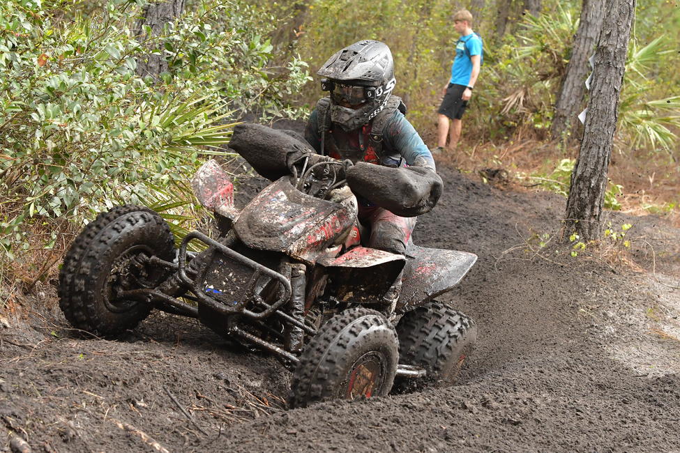 Katelyn Osburn (Action Off-Road/Moose Racing/GBC Motorsports) finished on the podium at round two with a second place. Photo: Ken Hill