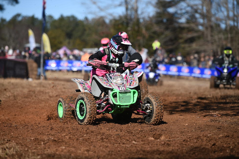 Falyn currently sits fifth in the Girls Jr. ATV Youth class. Photo: Ken Hill