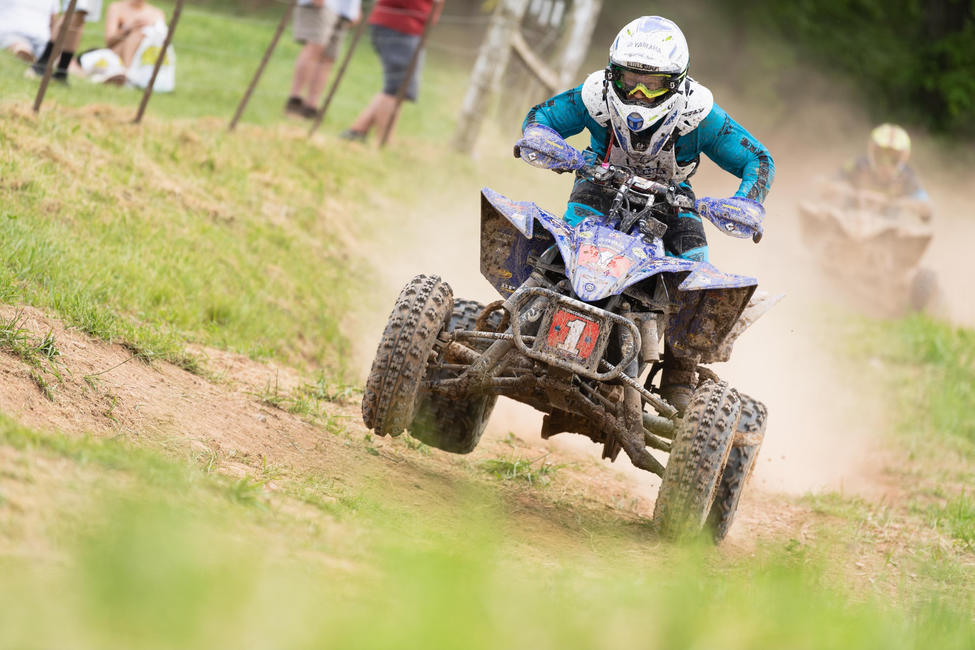Walker Fowler (WFR/GBC Tires/Fly Racing/Yamaha) earned his fourth win of the season. Photo: Mack Faint