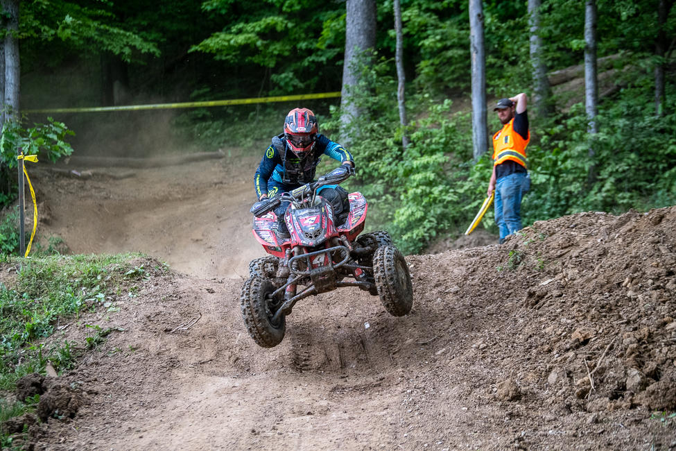 Jarrod McClure (JMR/GBC/Elka/Moose Racing) finished second overall at The John Penton. Photo: Shan Moore