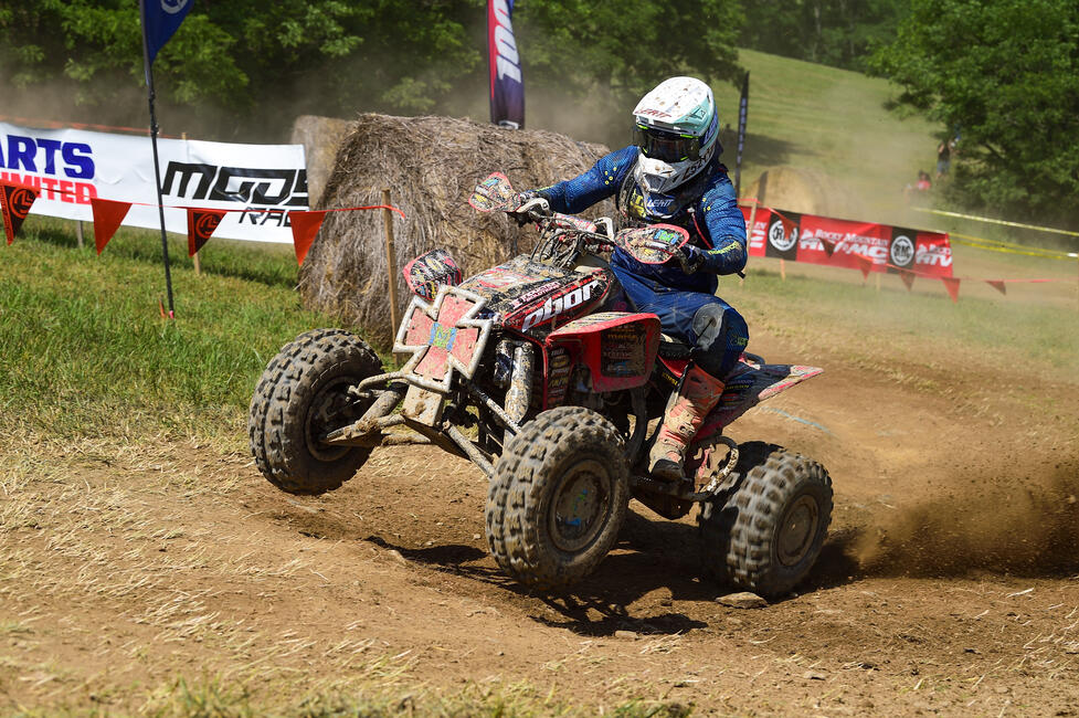 Adam McGill (OBOR/Moose Racing/Parts Unlimited) always loves coming to Snowshoe, and is hopeful to earn his fifth win atop the mountain. Photo: Ken Hill
