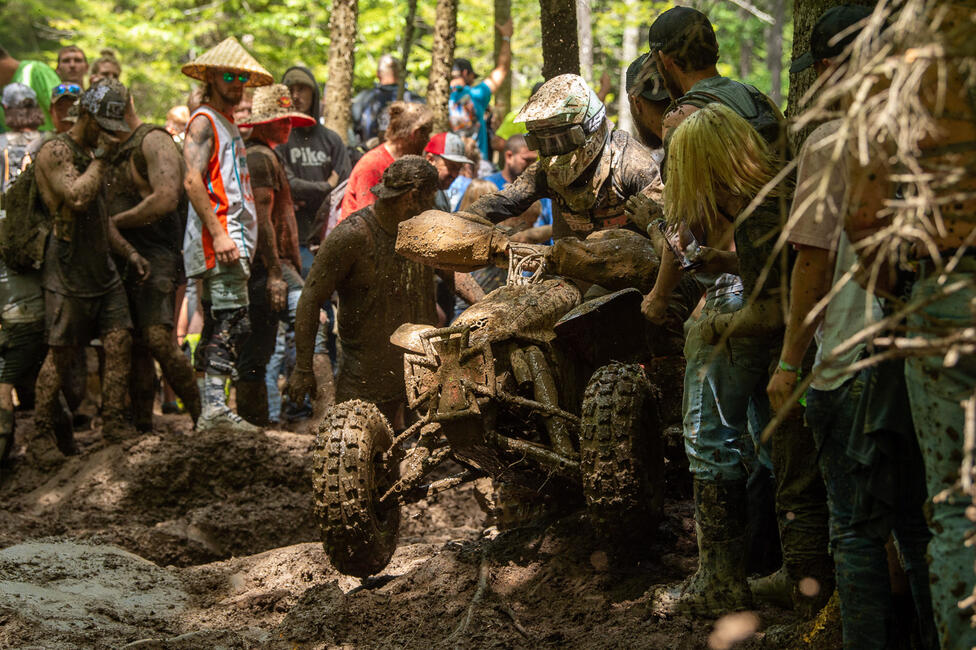 Adam McGill (OBOR/Moose Racing/Parts Unlimited) came through to finish third overall in his home state of West Virginia. Photo: Ken Hill