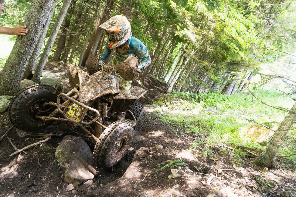 Ronnie Rusch (BNR Motorsports/Senge Graphics/Houser Racing) captured the XC2 Pro-Am class win. Photo: Mack Faint