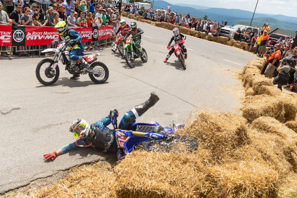 Yamaha Racing Snowshoe: Motorcycle Race Report