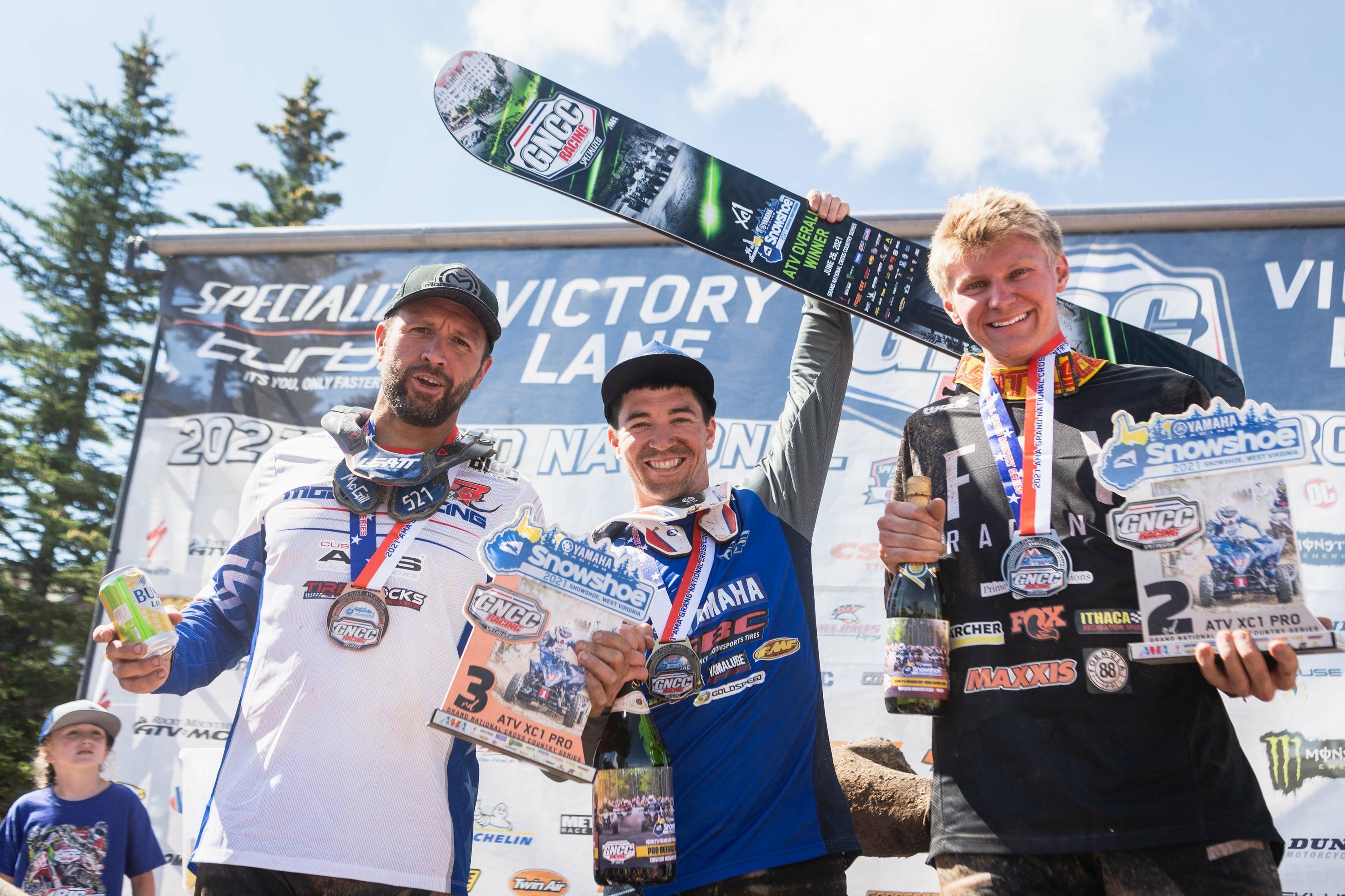 Video Report Yamaha Racing Snowshoe GNCC Pro ATV Highlights GNCC Racing