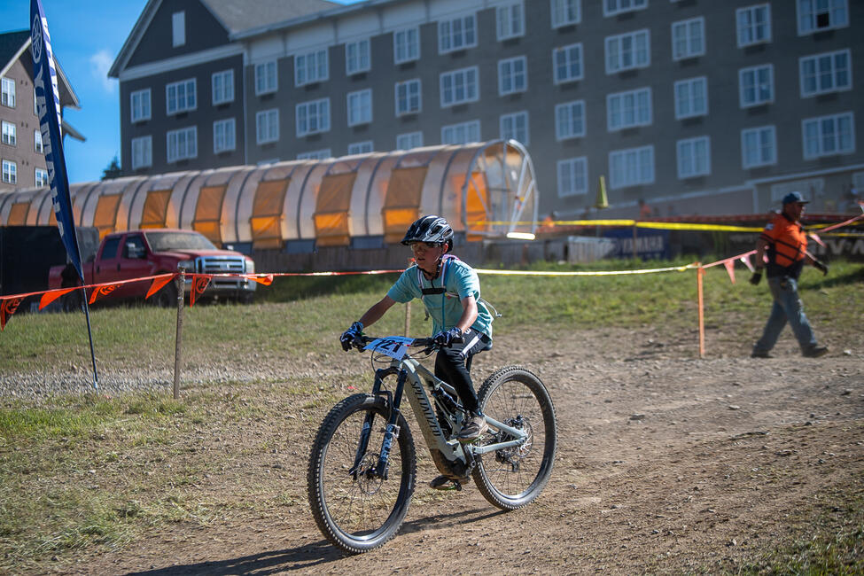 Tallon Wiegand was second in the Youth (9-12) division. Photo: Shan Moore