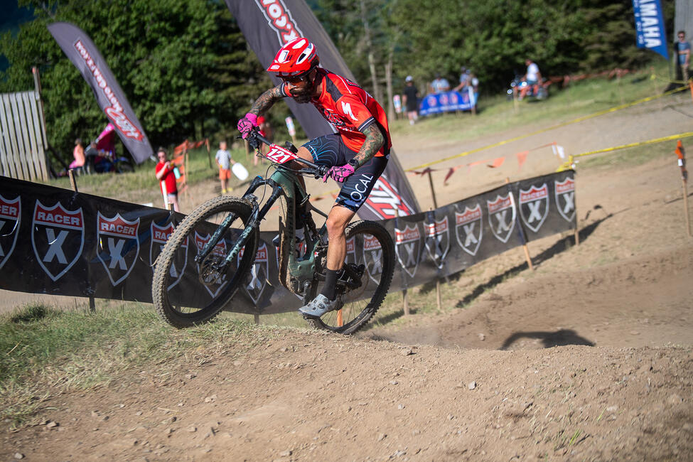 Despite his runner-up finish, Mackie sits just two points behind Mullins in the championship standings. Photo: Shan Moore