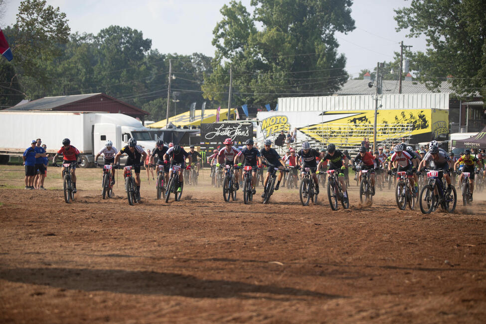 There were 18 participants in the XC1 Pro class at Loretta Lynn's. Photo: Derek Garcia
