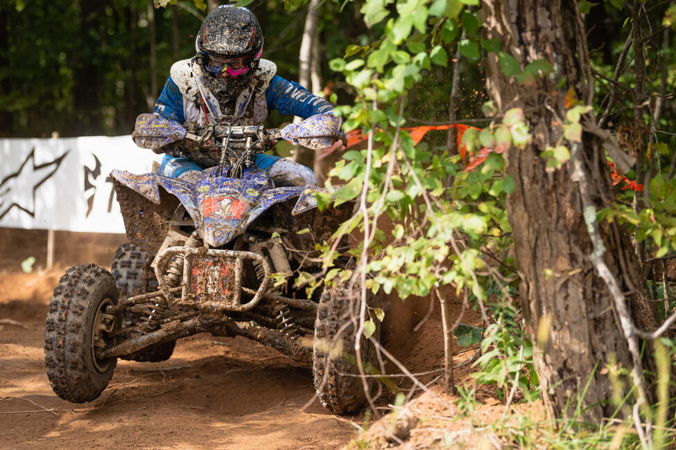Walker Fowler clinched his seventh-straight GNCC ATV Overall National Championship on Saturday afternoon. Photo: Mack Faint