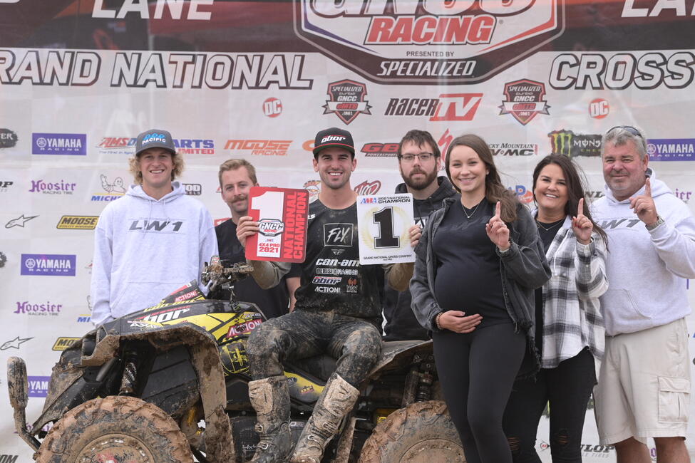 Landon Wolfe clinched his third-straight 4x4 Pro GNCC National Championship. Photo: Ken Hill