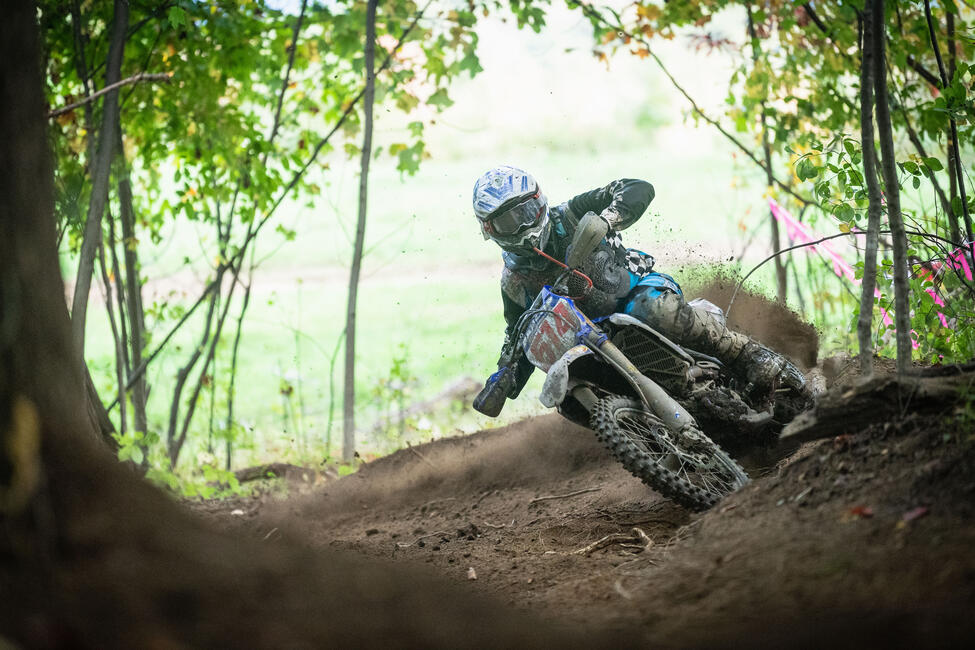 Steward Baylor is also eager to battle for the 2021 GNCC National Championship. Photo: Mack Faint