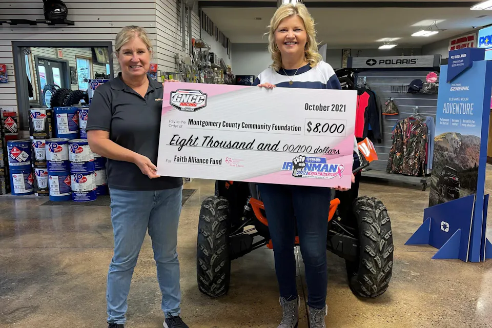 GNCC Racing and Partners Raise $8,000 in Support of Breast Cancer Awareness at Yamaha Racing Ironman