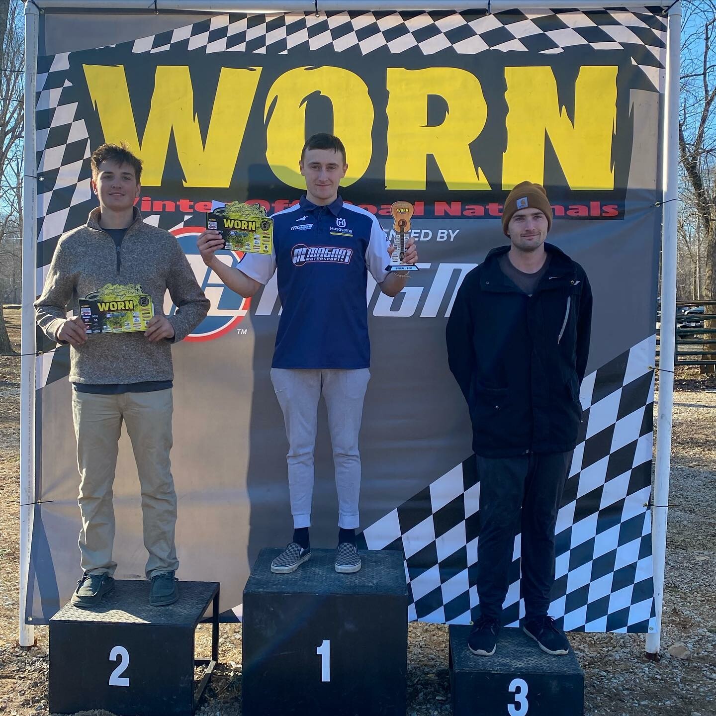 Jack already took a win at the WORN series when he arrived in America earlier. 