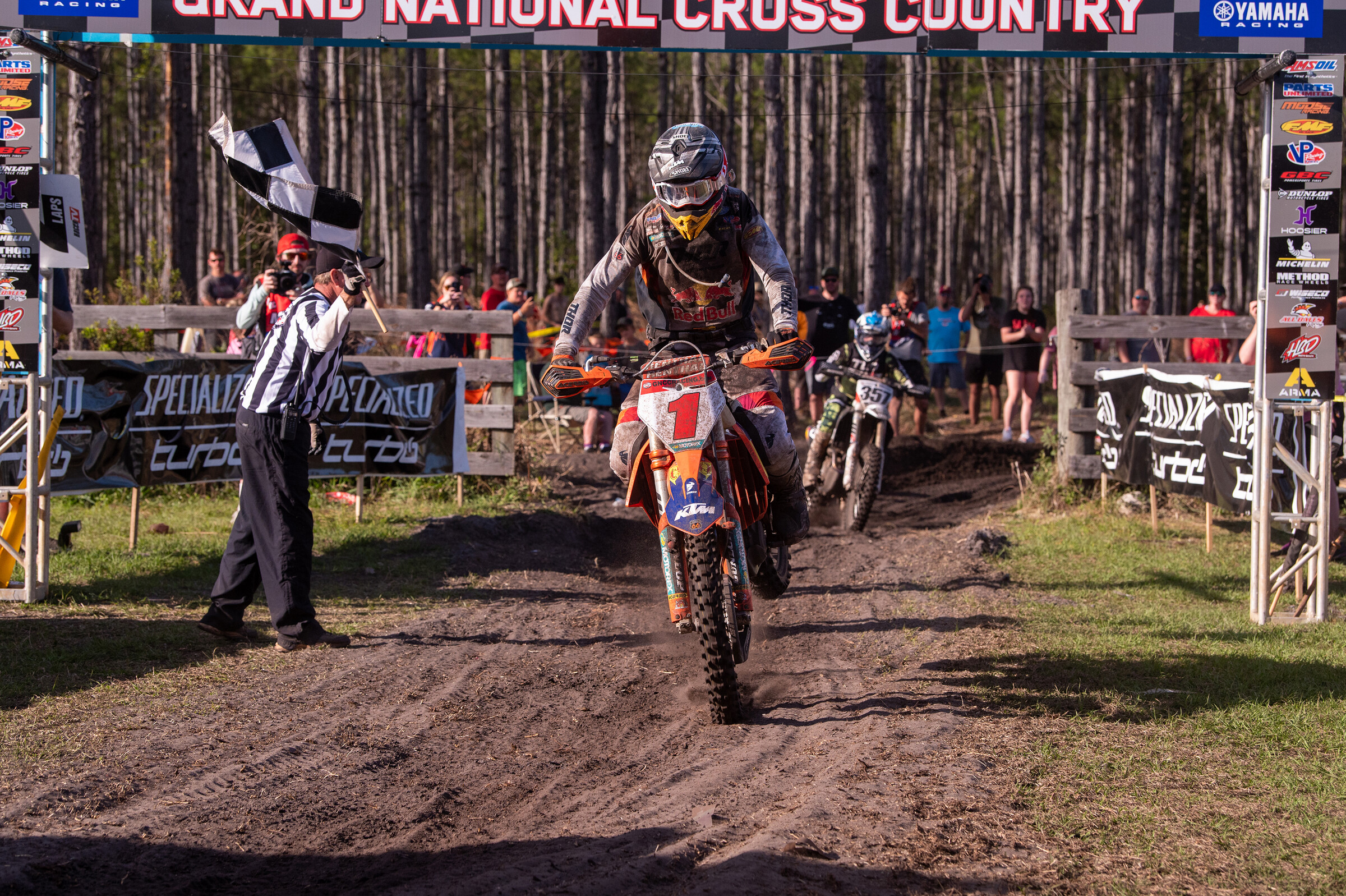 Ben Kelley (FMF/KTM Factory Racing) earned his second-straight win in 2022. 