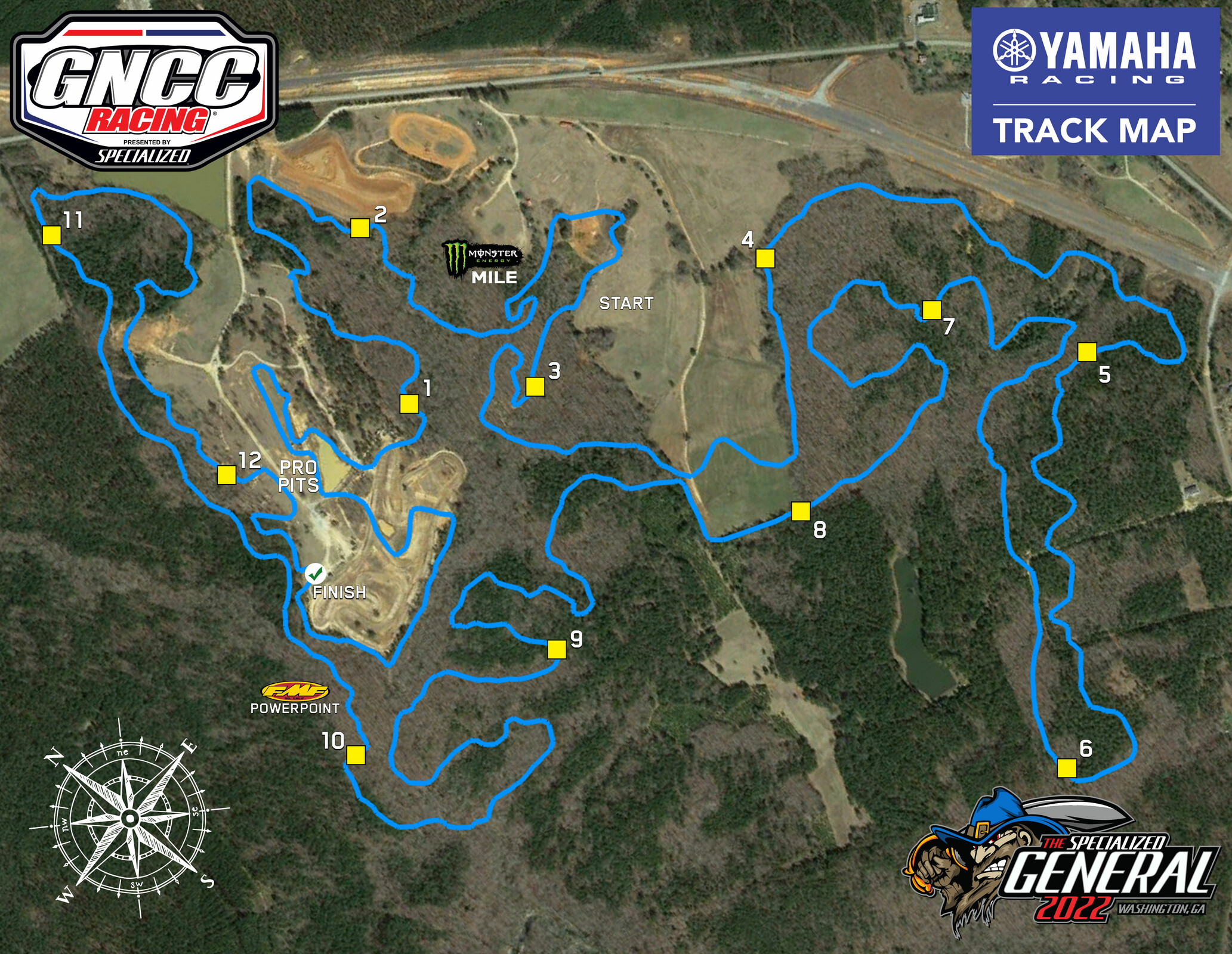 Rd 3 The Specialized General Event Maps GNCC Racing