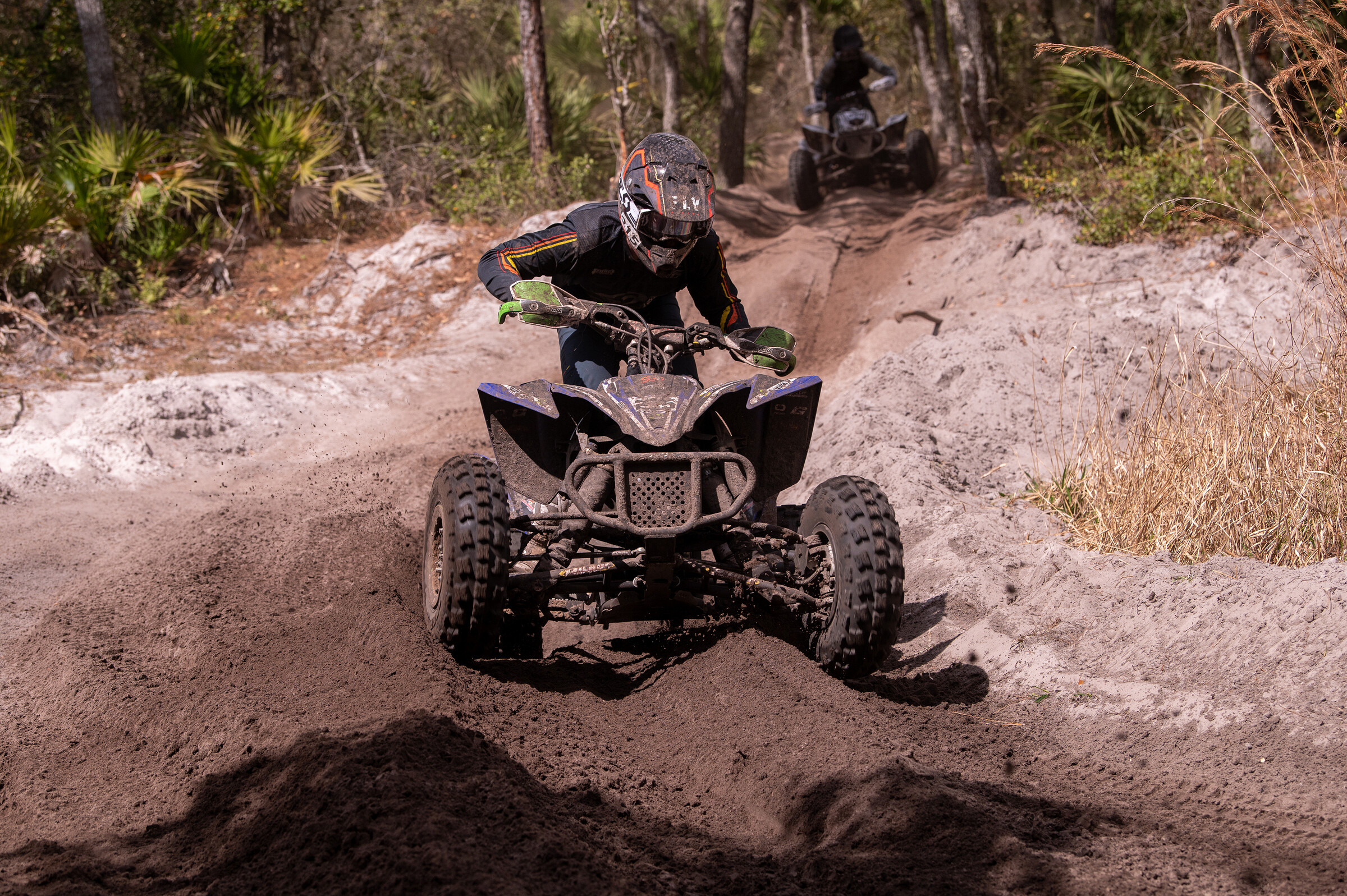 Charlie Stewart battling in the Schoolboy Sr. class.