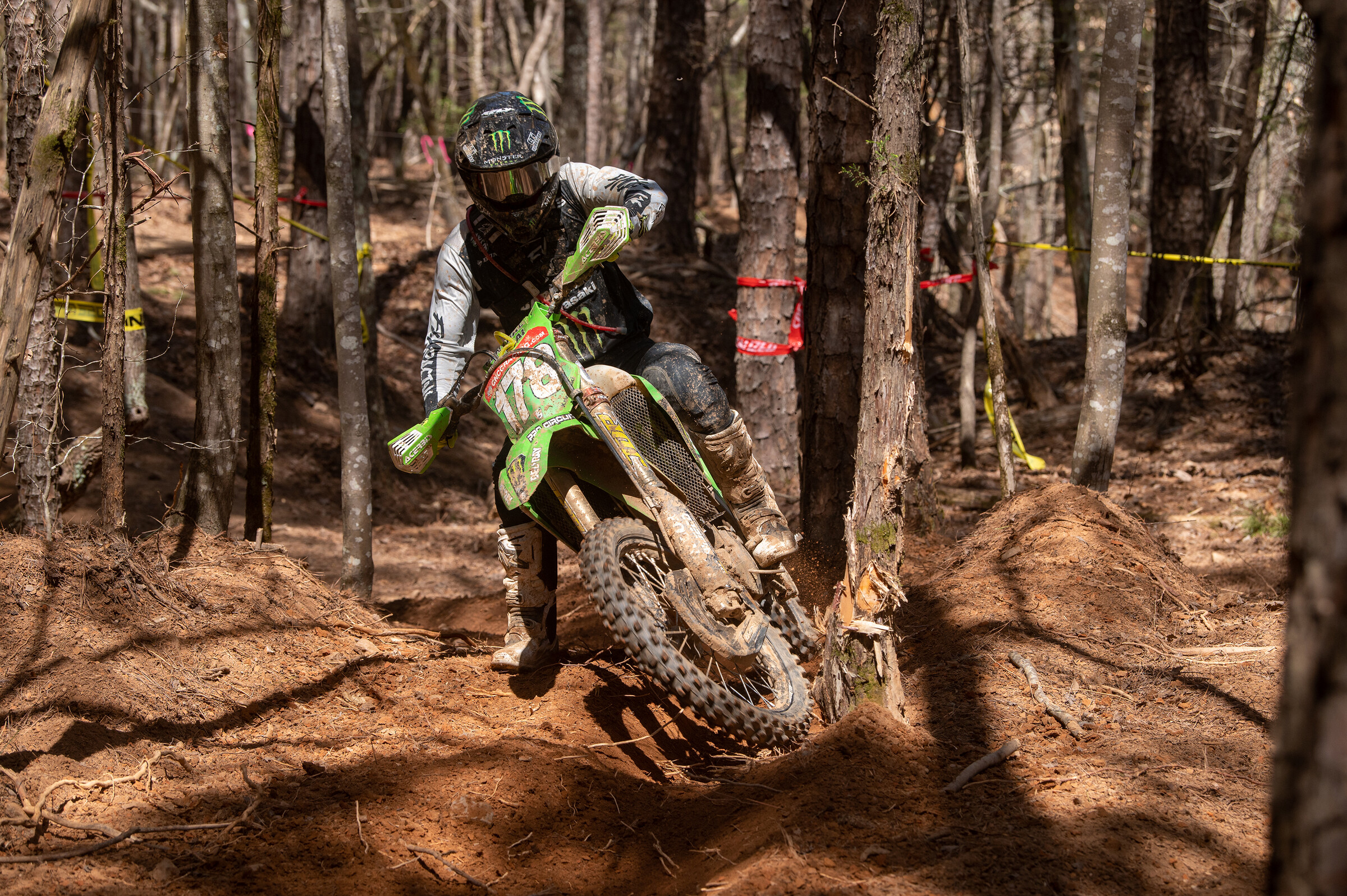 Lyndon Snodgrass (Babbitts Online/Monster Energy/Kawasaki Team Green) battled back to earn his first XC2 250 Pro class win of the season in South Carolina.