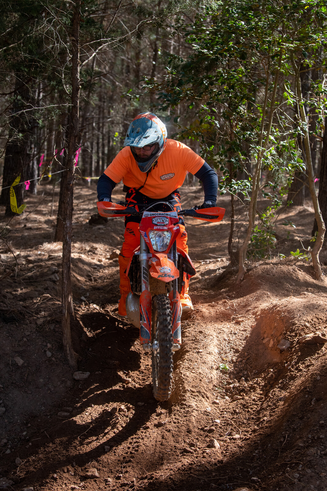 Seth helping out the GNCC Crew on Sunday.