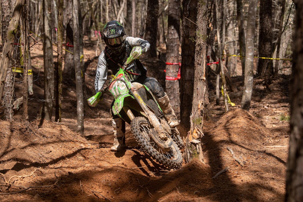 Lyndon Snodgrass is aiming for his second XC2 250 Pro class win on Sunday.