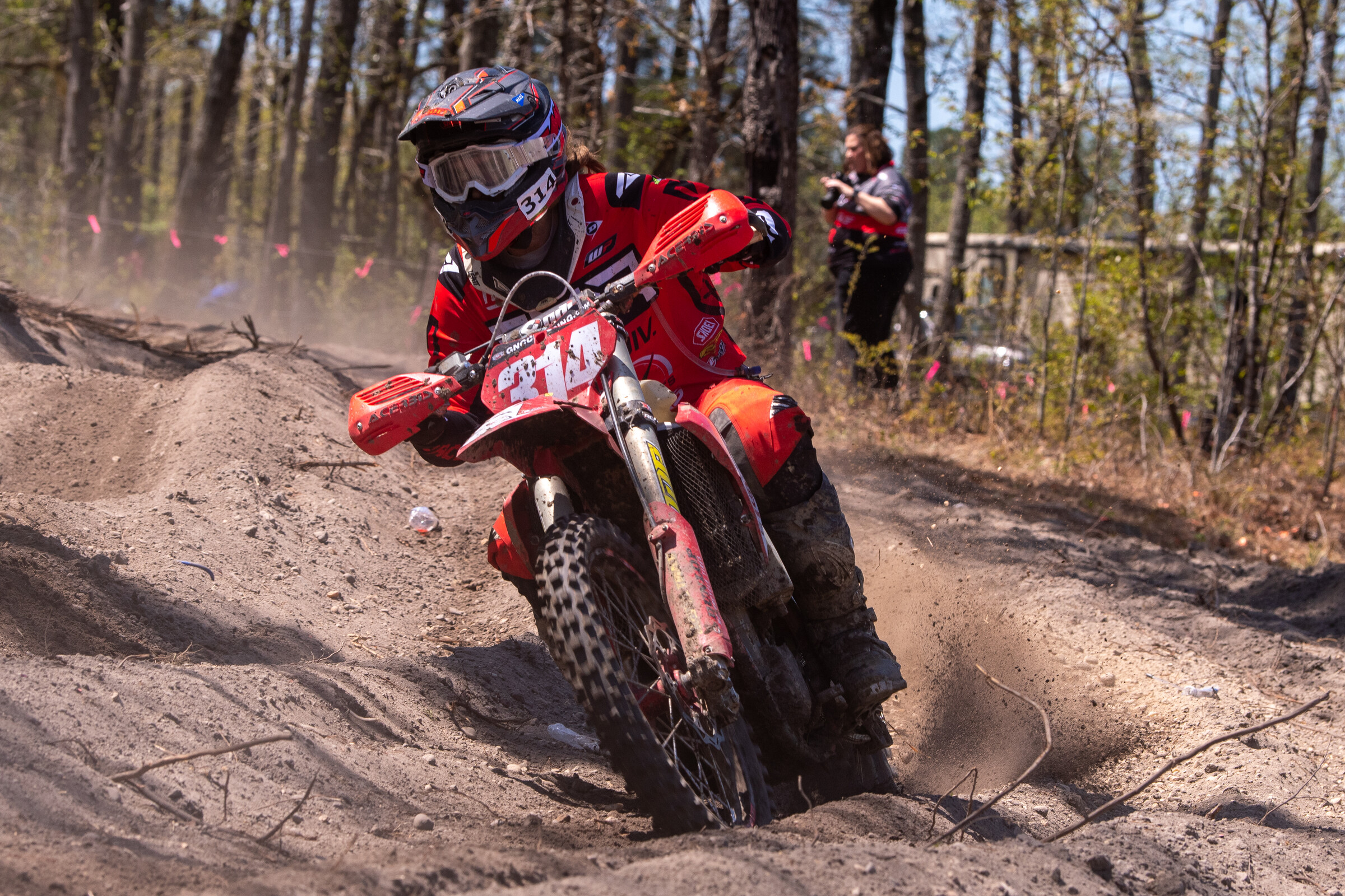 Grant Baylor (REV Motorsports/GASGAS Racing) battled back to third overall on the day.