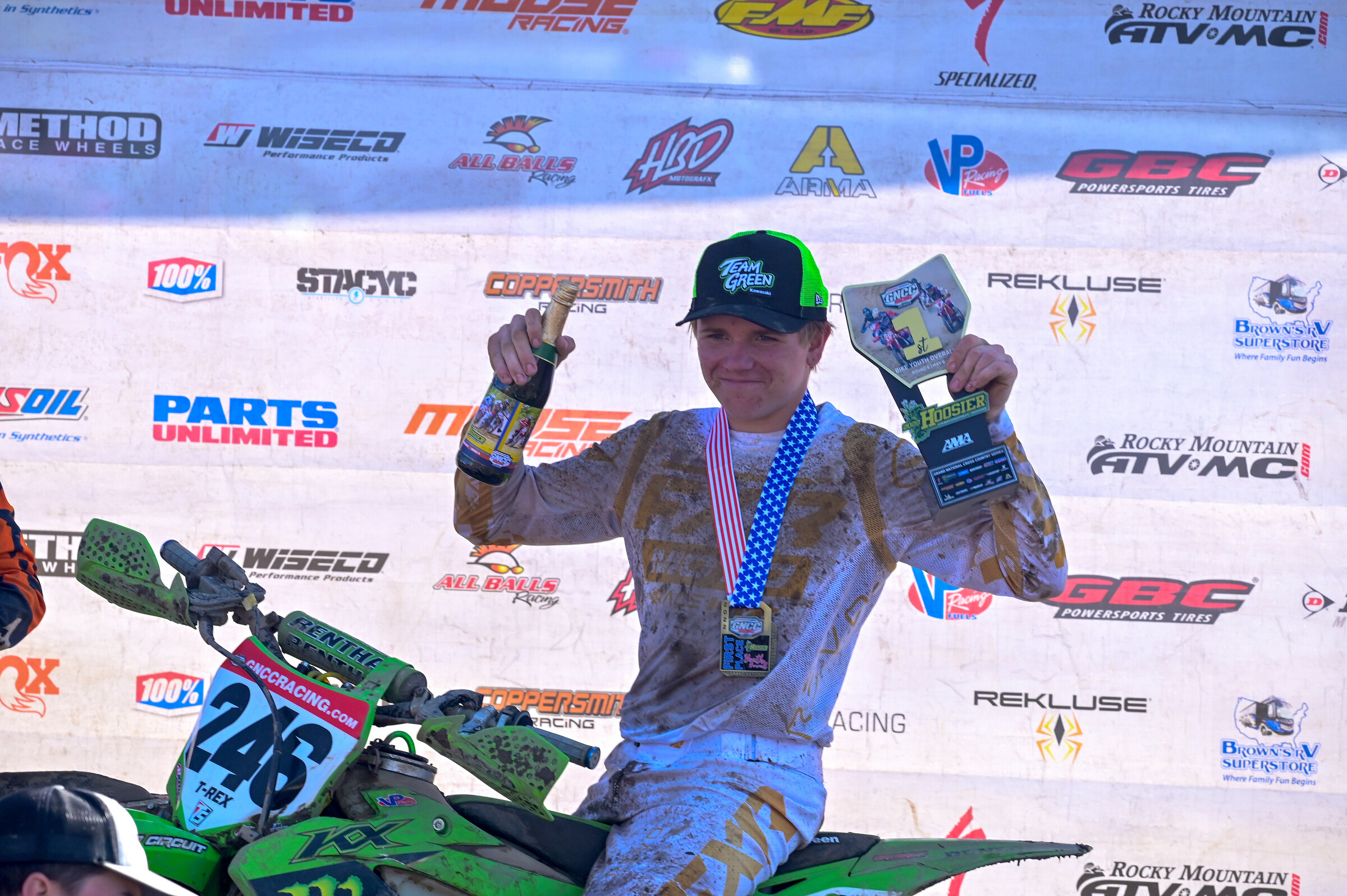 Nicholas DeFeo earned his sixth-straight Youth overall win.