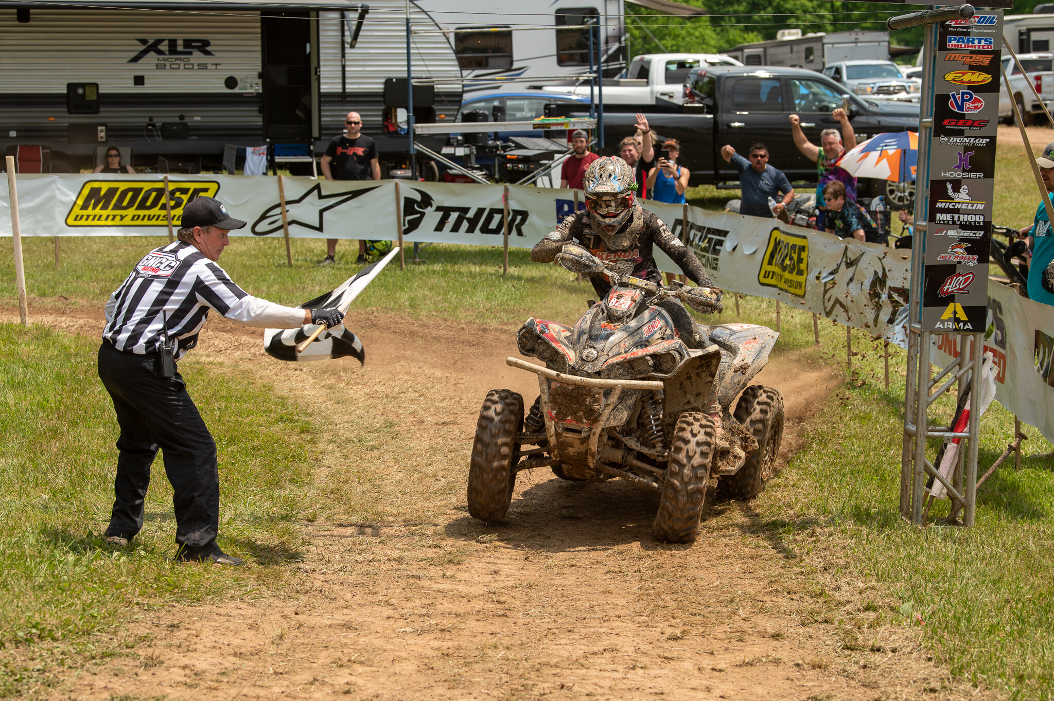 Cody Collier (Kenda/Nine 2/Custom Axis) earned his fourth win of the season in the 4x4 Pro class.