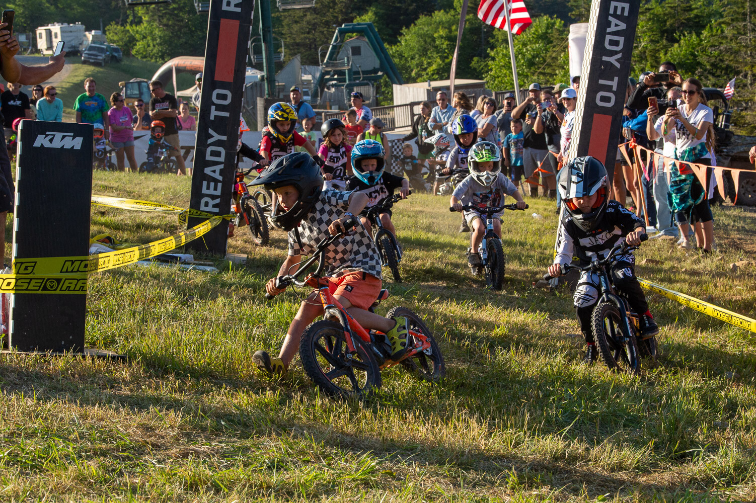 ePeeWee Racing is always a hit for the young up-and-coming GNCC Stars.