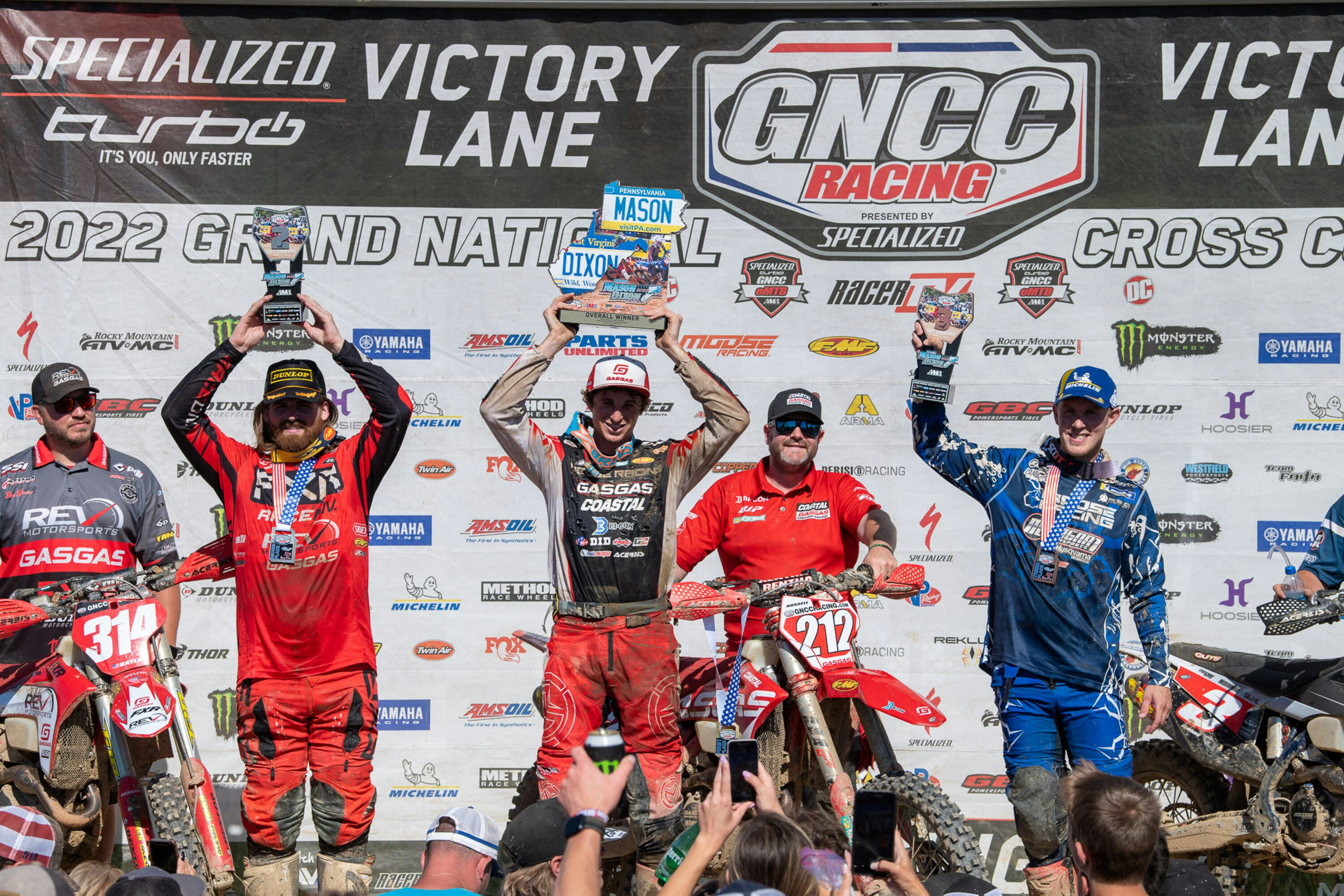 Between the Arrows: 2022 Parts Unlimited Mason-Dixon GNCC Motorcycles