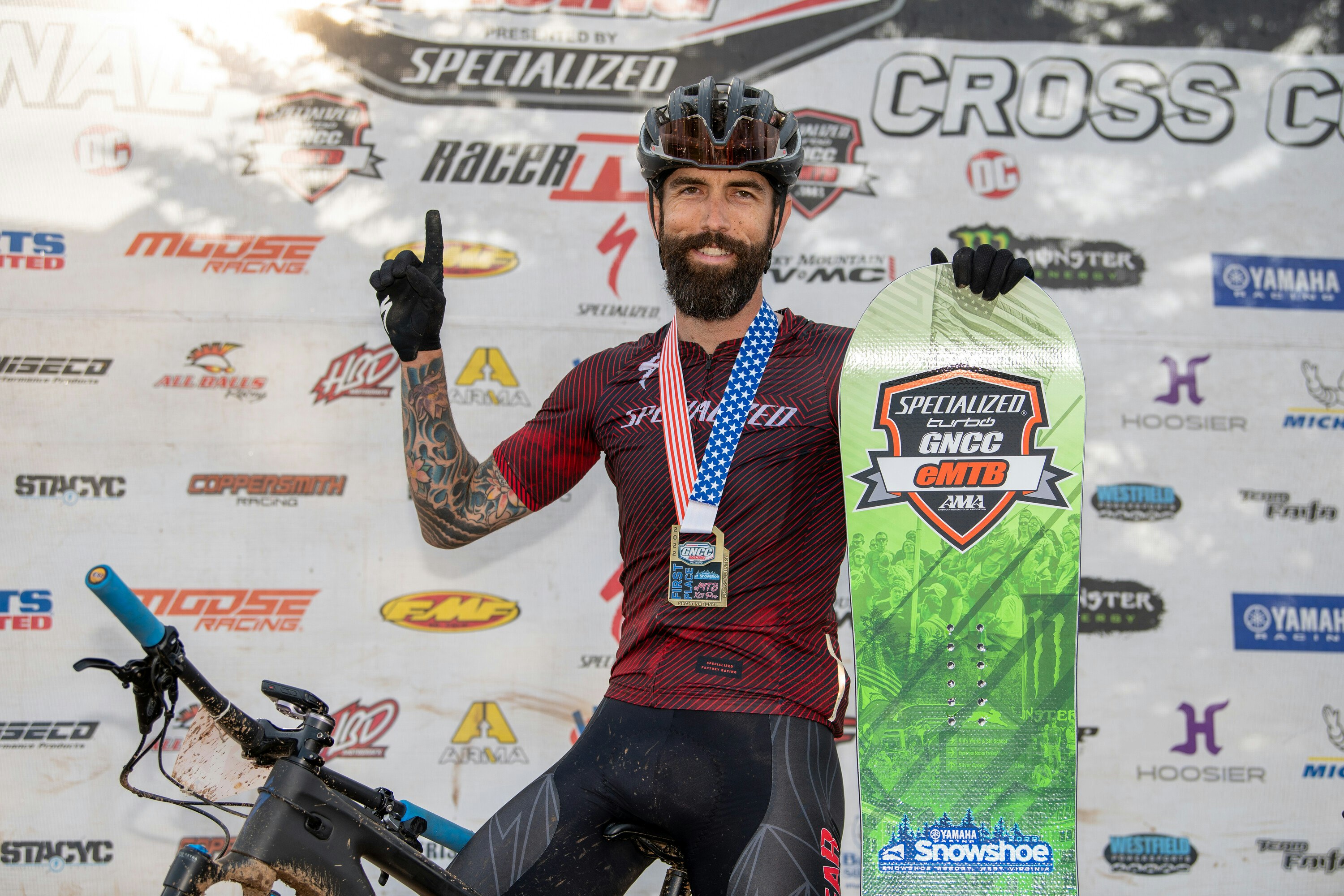 eMTB Highlights: 2022 Yamaha Racing Snowshoe GNCC 