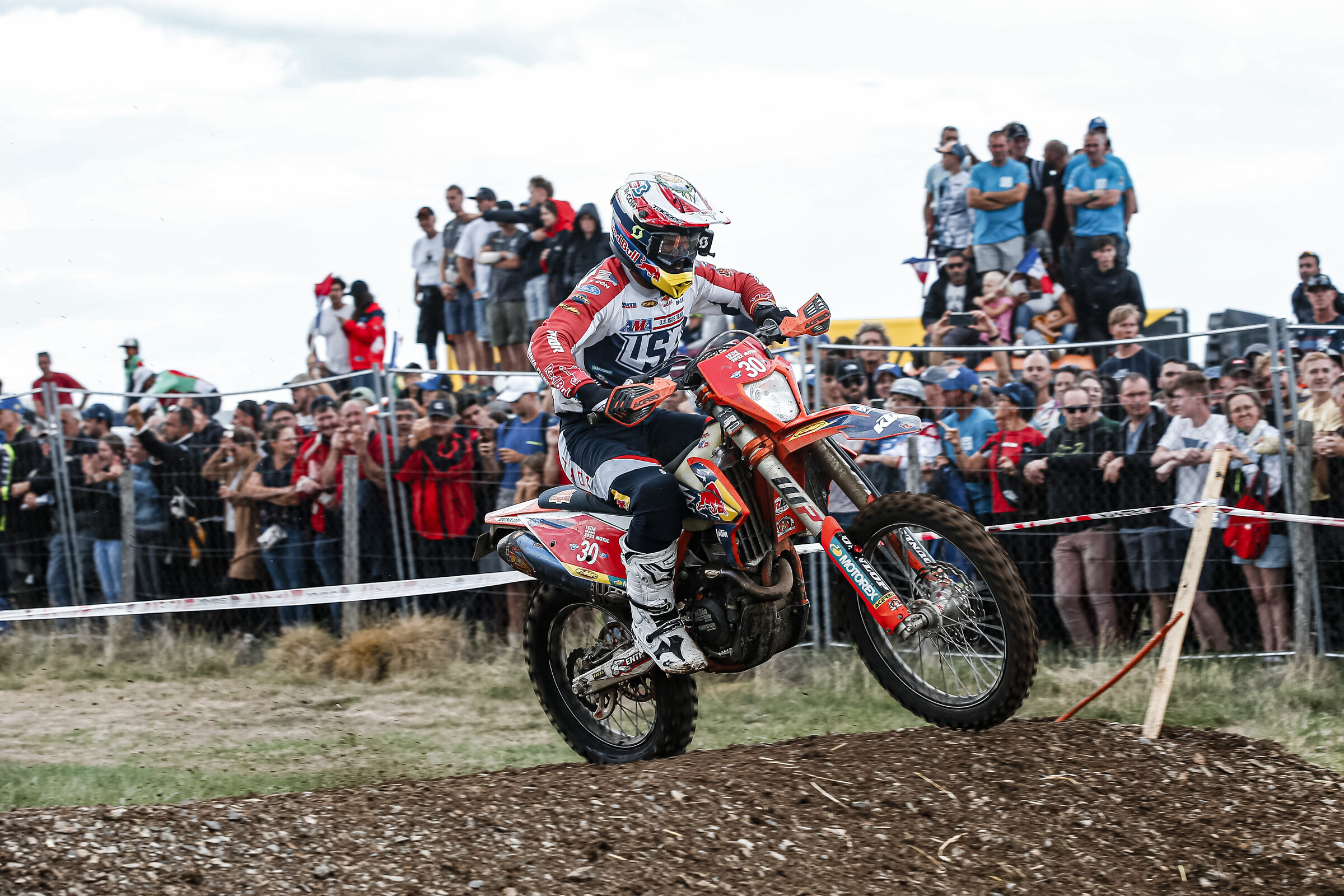 Kailub Russell finished 14th overall after a rough six days.