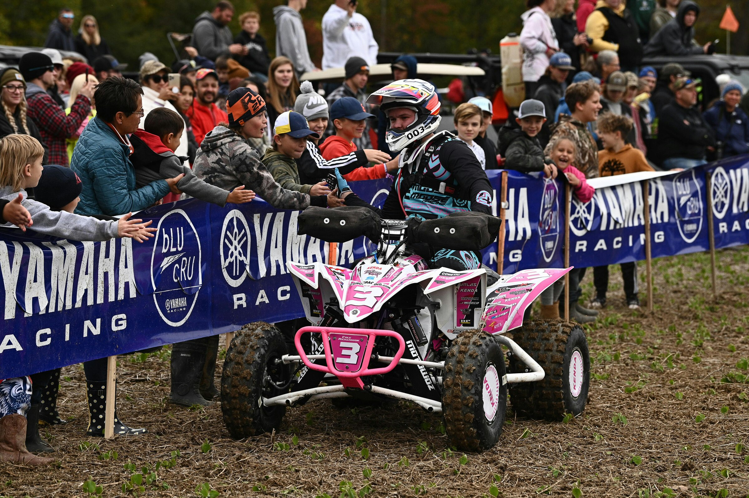 Yamaha Racing Ironman GNCC Goes Pink in Honor of Breast Cancer Awareness Month