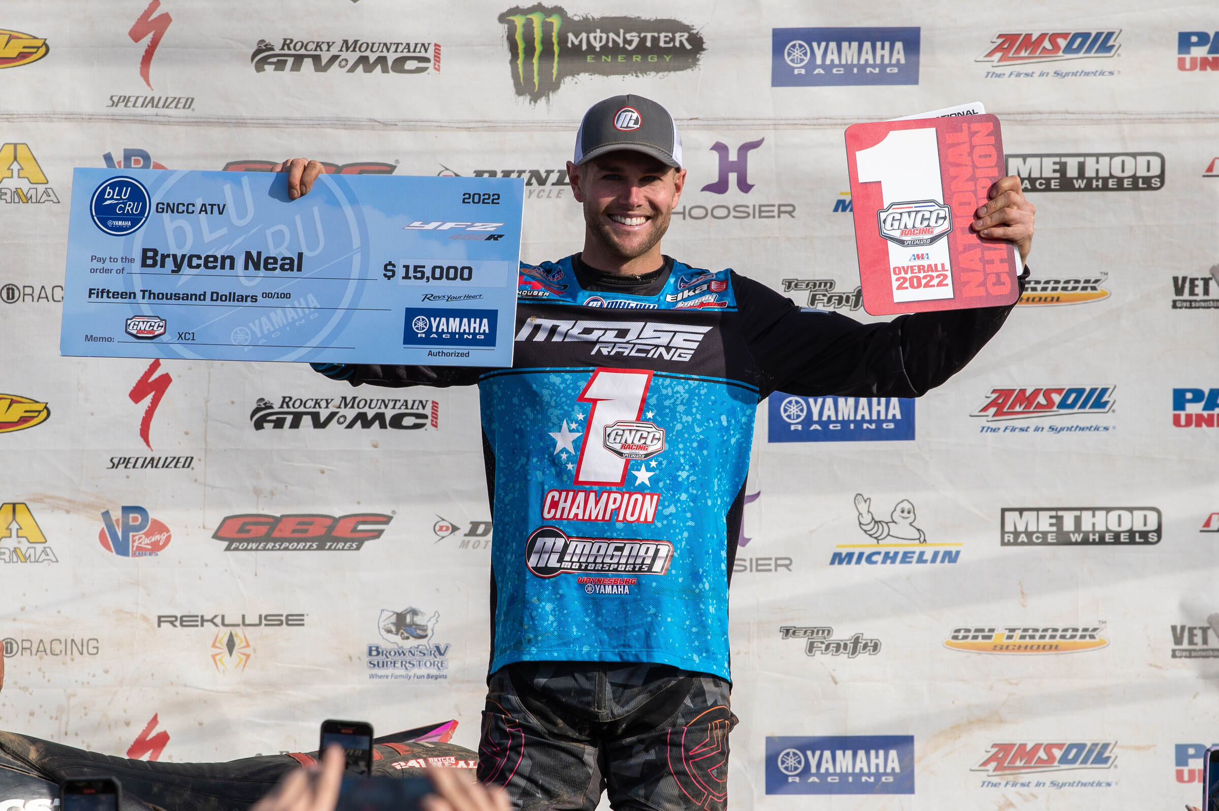 Brycen Neal (Magna1 Motorsports) earned his first-ever GNCC Overall ATV National Championship this season.