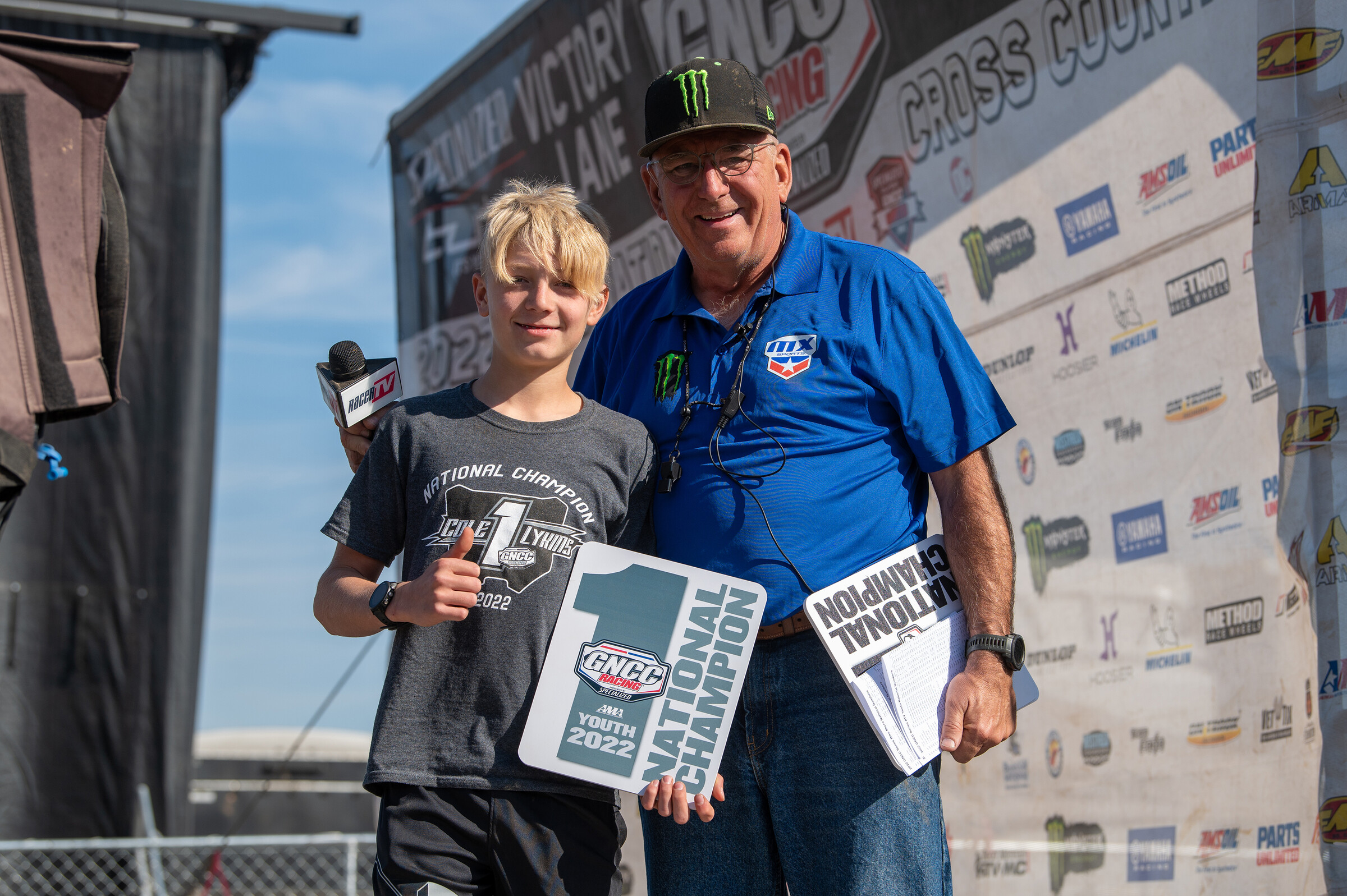 Cole Lykins clinched the Youth ATV Overall National Championship.