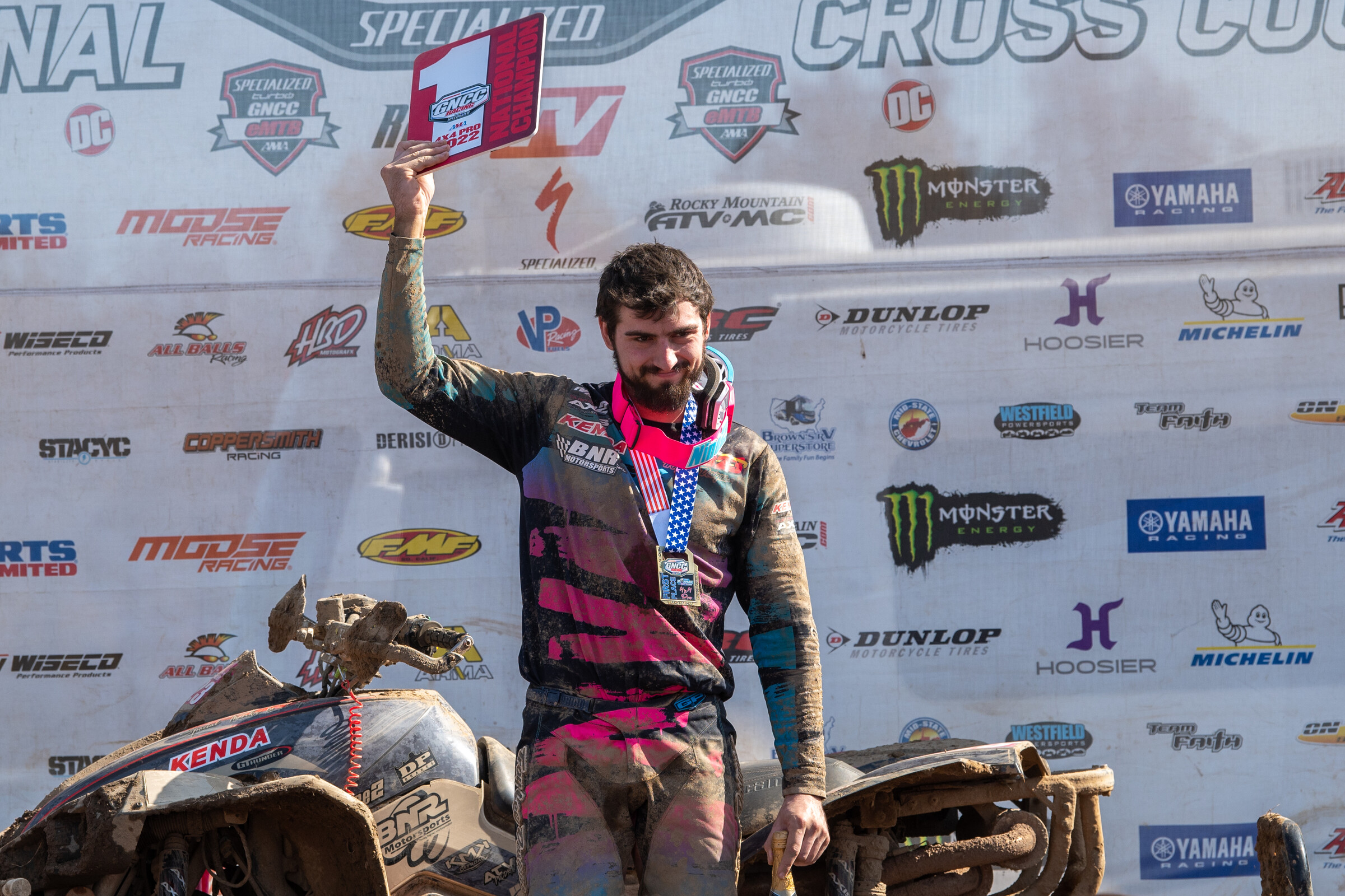 Cody Collier (Kenda/Nine 2/Custom Axis) clinched the 4x4 Pro National Championship.