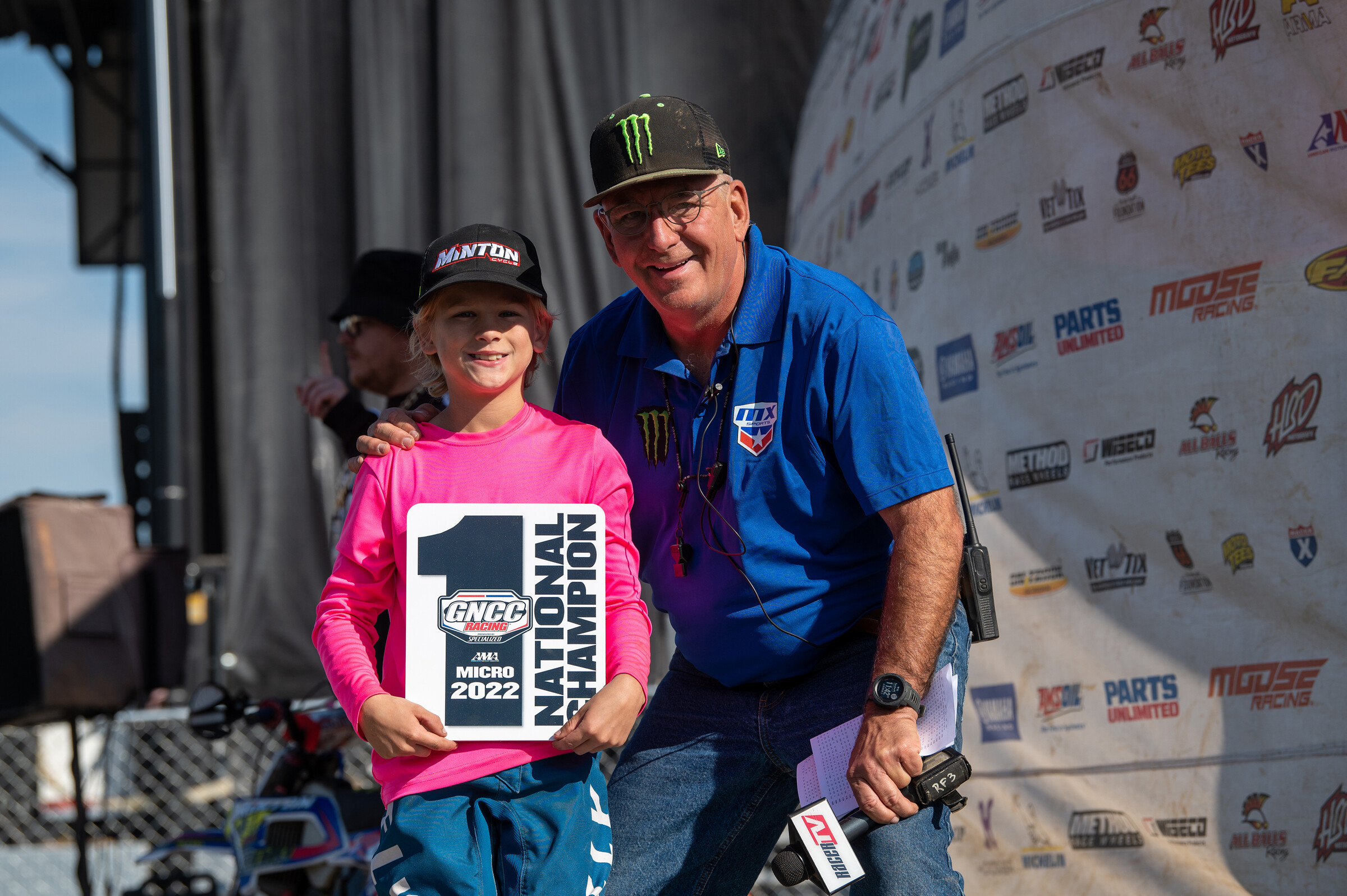Hunter Jones came through to earn the Overall Micro Bike National Championship.