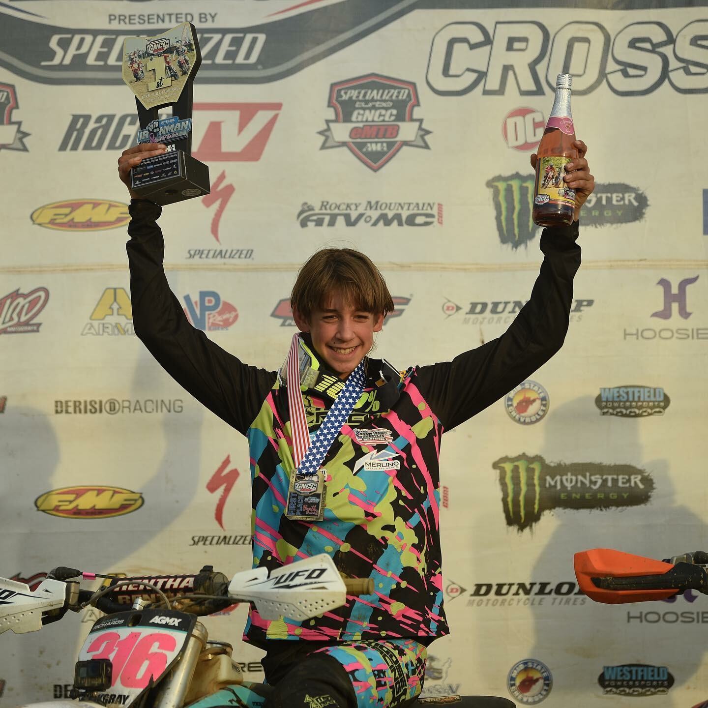 Canyon Richards earned the Youth Overall win on Saturday evening.