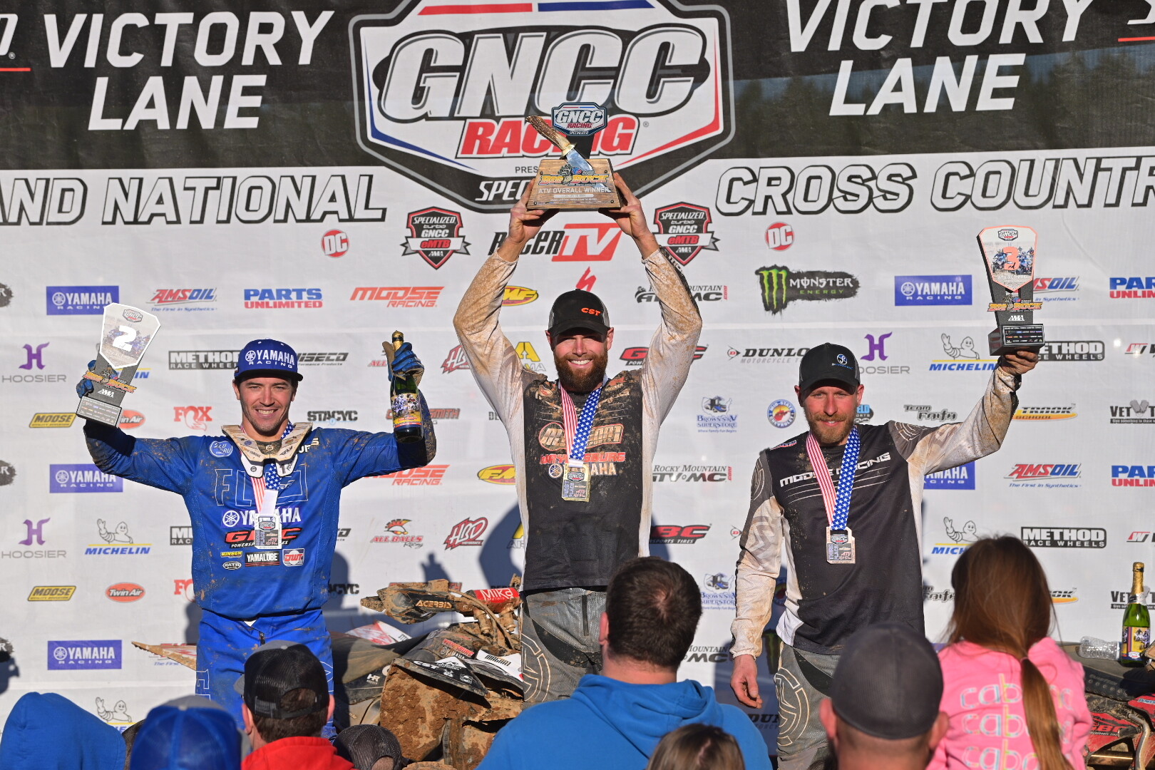Specialized Victory Lane will host the top three racers of each race.