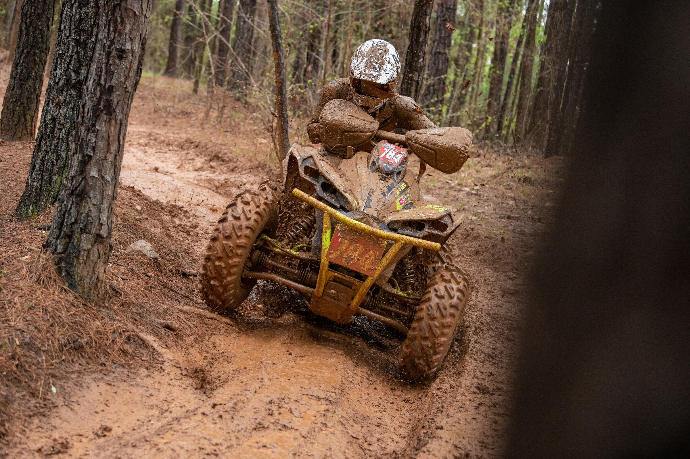 Brandon Frazier battled through the mud to grab his first 4x4 Pro win of the year.