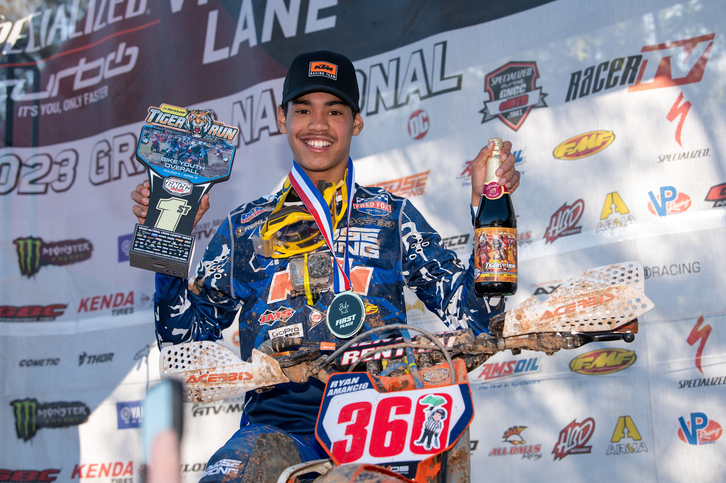 Ryan Amancio grabbed his second youth overall win of the season.