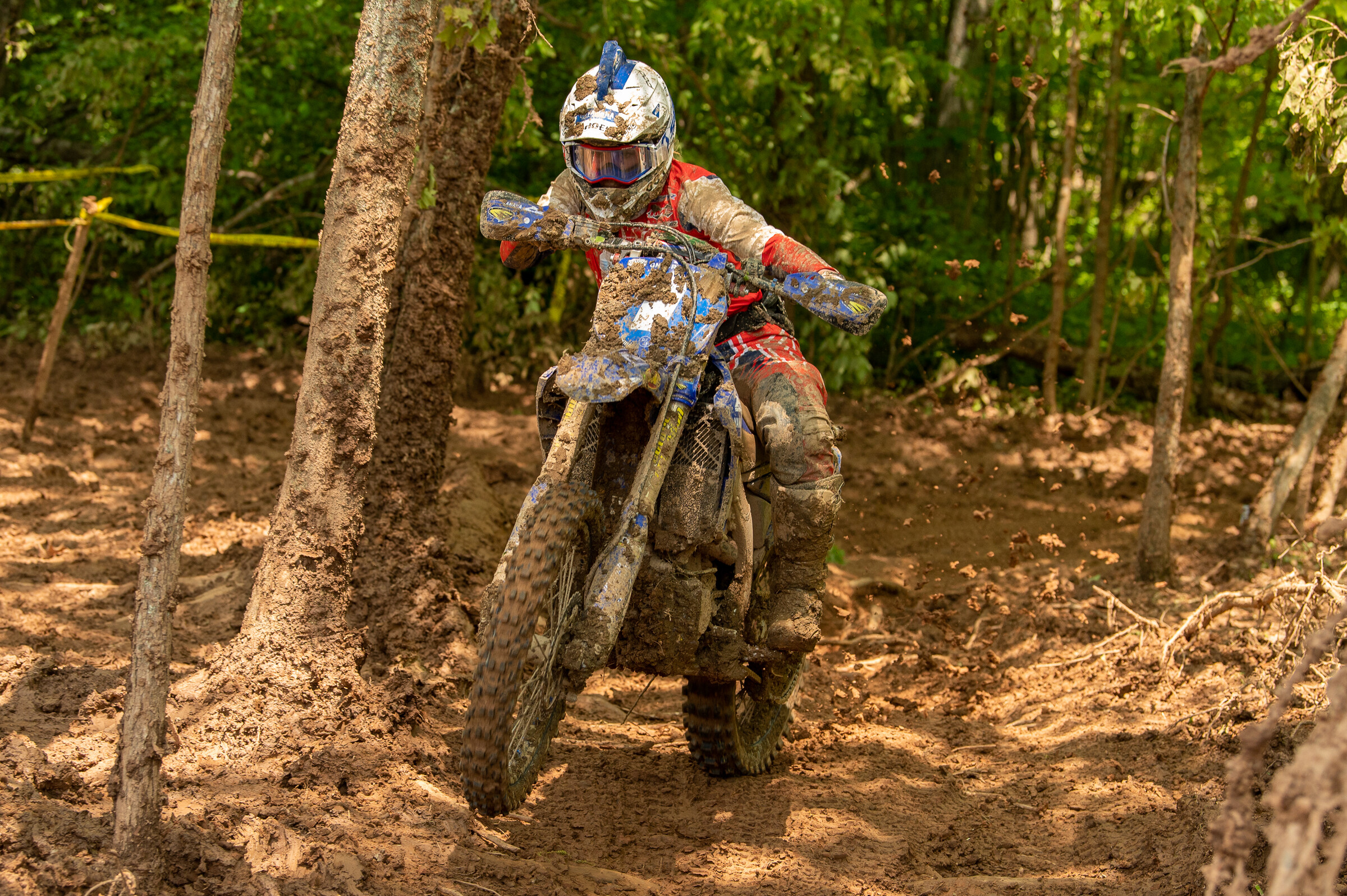 Archer came through to earn a win at the muddy John Penton GNCC.