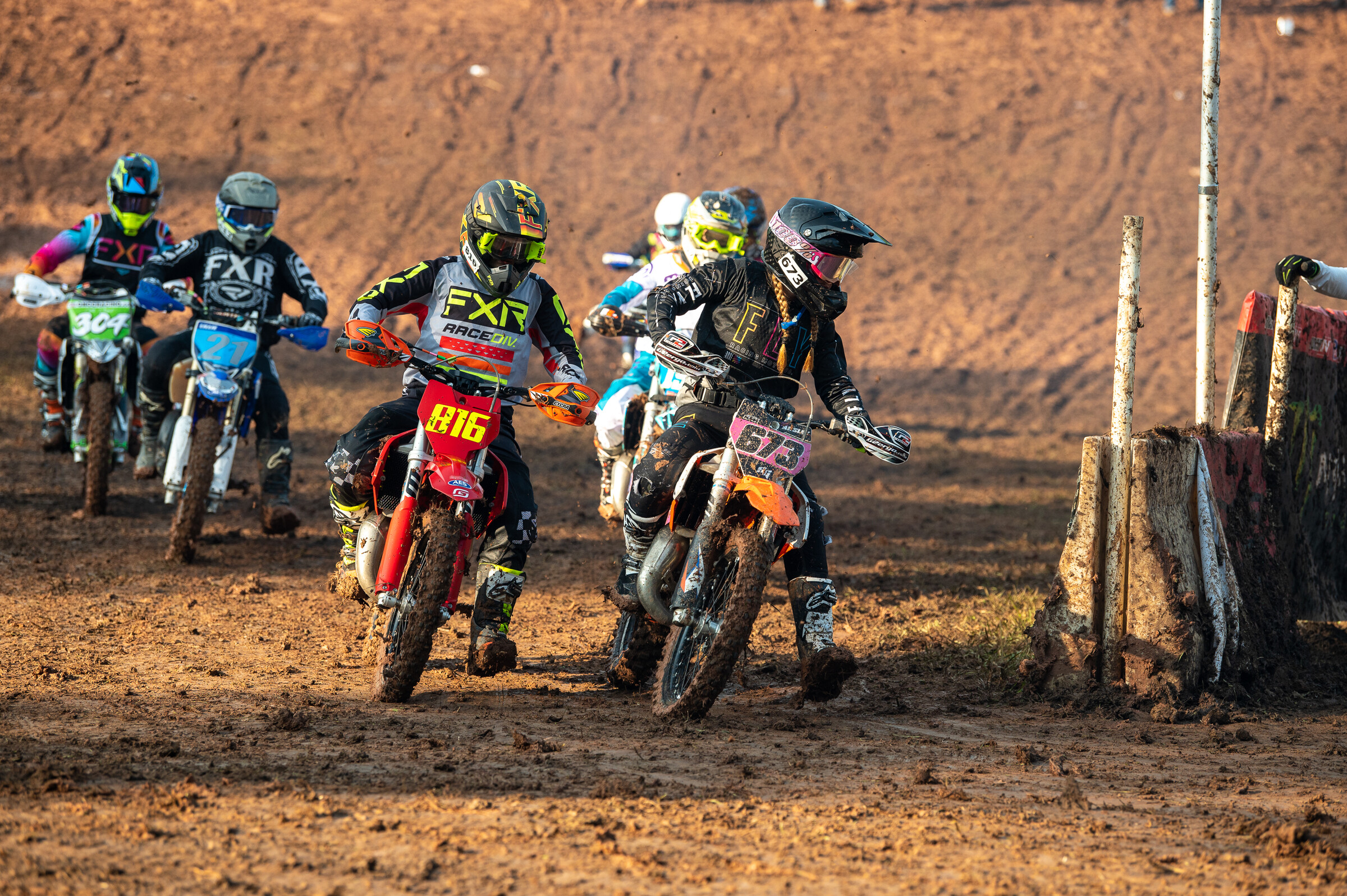 Girls Super Mini Start at The John Penton