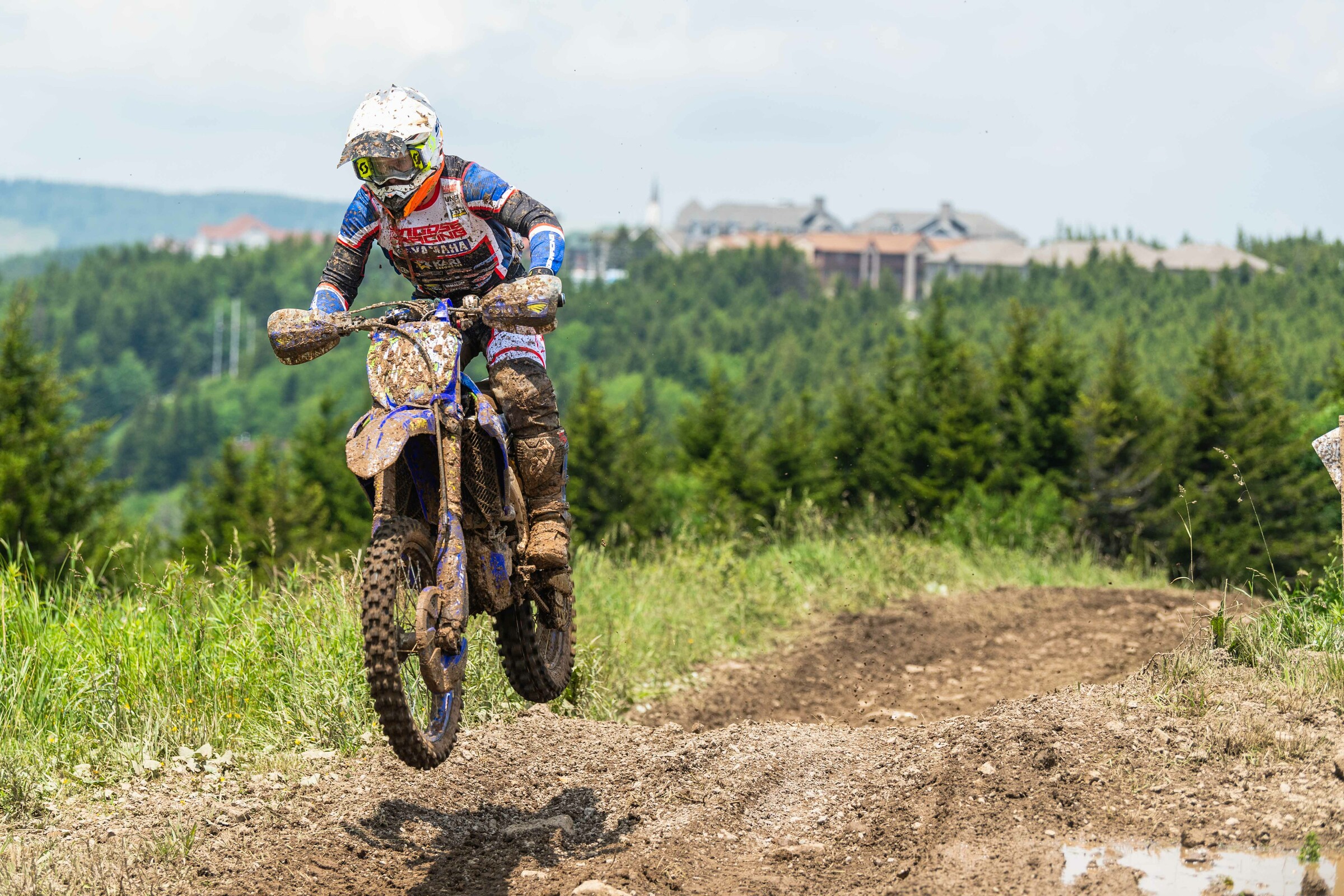 Liam Draper (AmPro Yamaha) earned his second XC2 250 Pro class win at the Yamaha Racing Snowshoe GNCC.