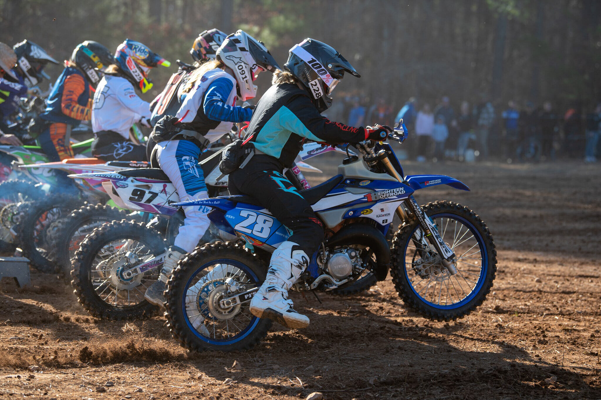 Check out the overall standings (without drops) as of 9 rounds of racing.