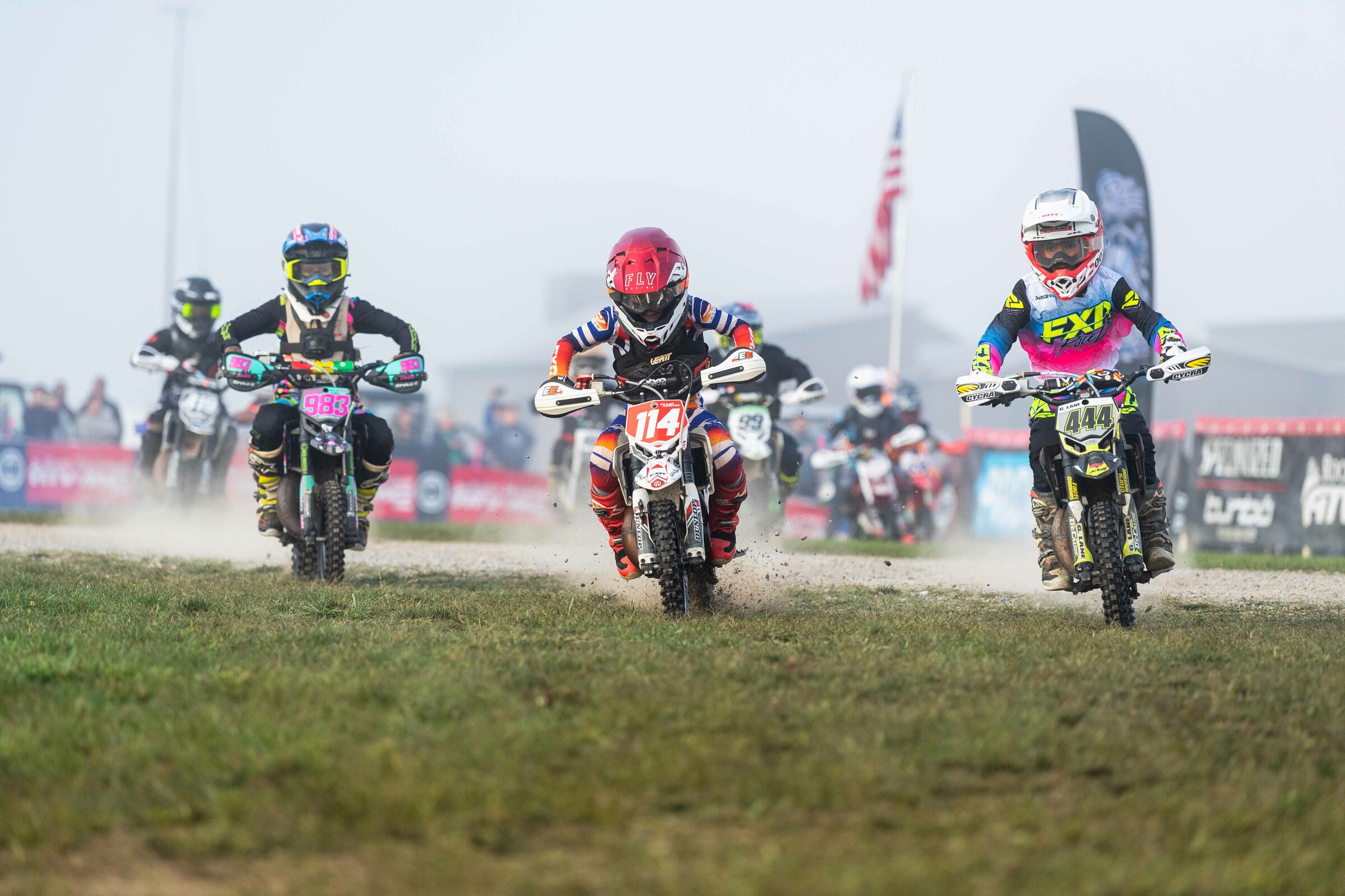 The Micro Bike race was one to keep an eye on, Maverick Boyer would come through to earn the overall win.