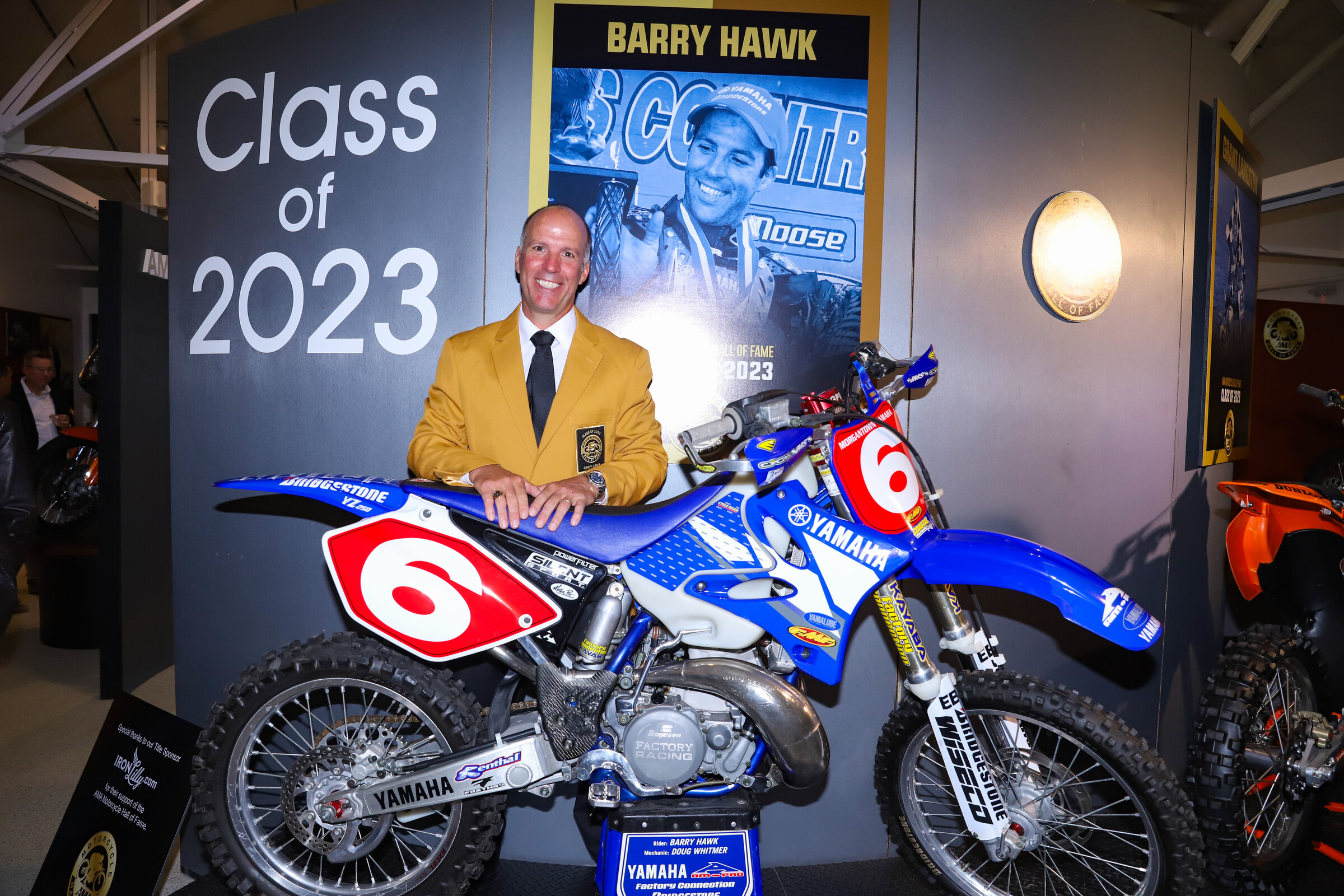 2023 AMA HOF Ceremony - Barry Hawk